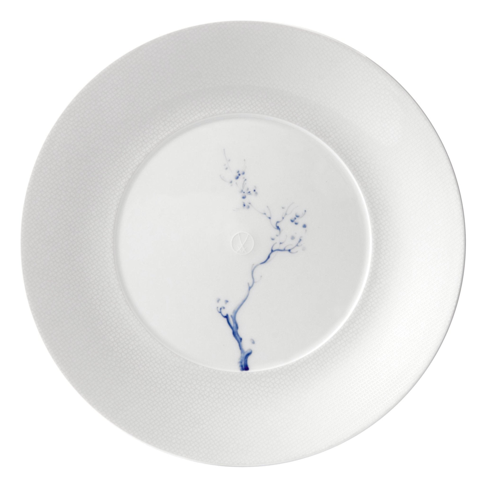 Speiseteller, klein, Blue Orchid White, Ø 24 cm | Meissen Cosmopolitan 79A465 - 37475 - Meissen Weimar