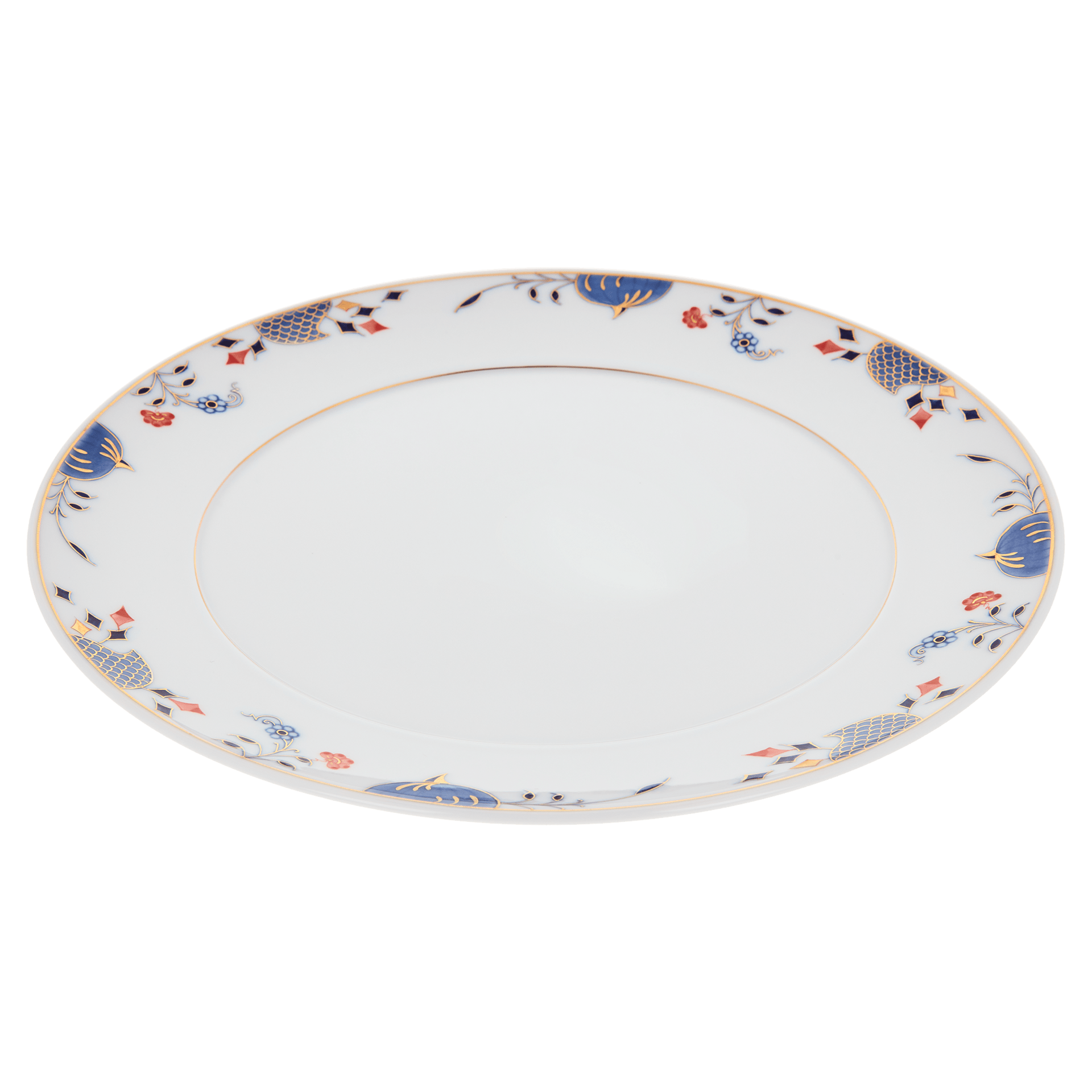 Speiseteller, 'Noble Blue', Blaue Zwiebelkante, Ø 29 cm | Meissen No. 41 802190 - 41479 - Meissen Weimar