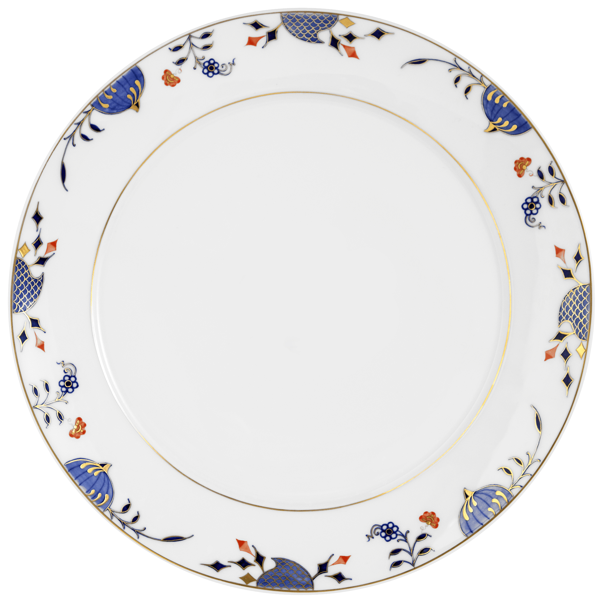 Speiseteller, 'Noble Blue', Blaue Zwiebelkante, Ø 29 cm | Meissen No. 41 802190 - 41479 - Meissen Weimar