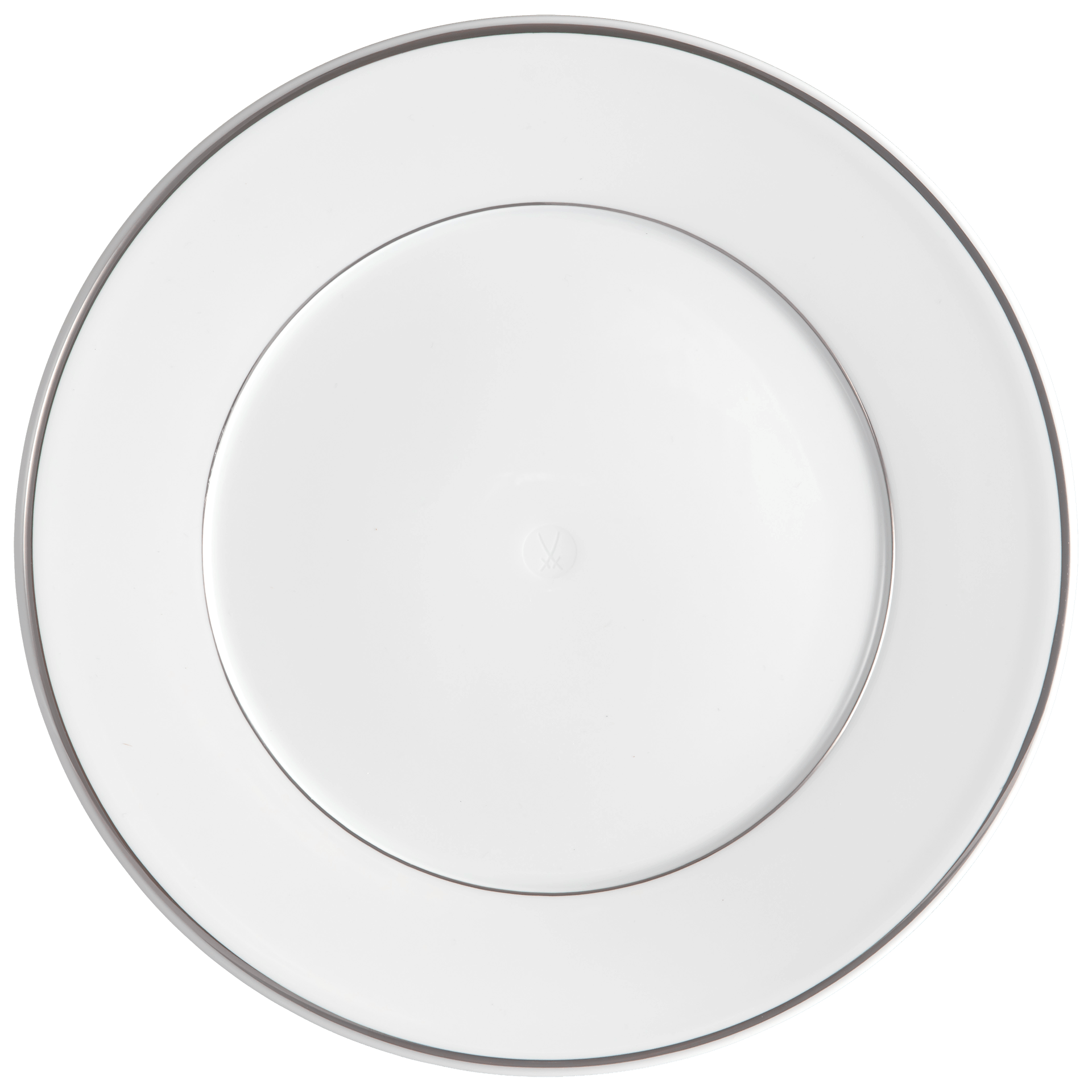 Speiseteller, Platinum, Ø 29 cm | Meissen Vitruv 99A595 - 43479 - Meissen Weimar