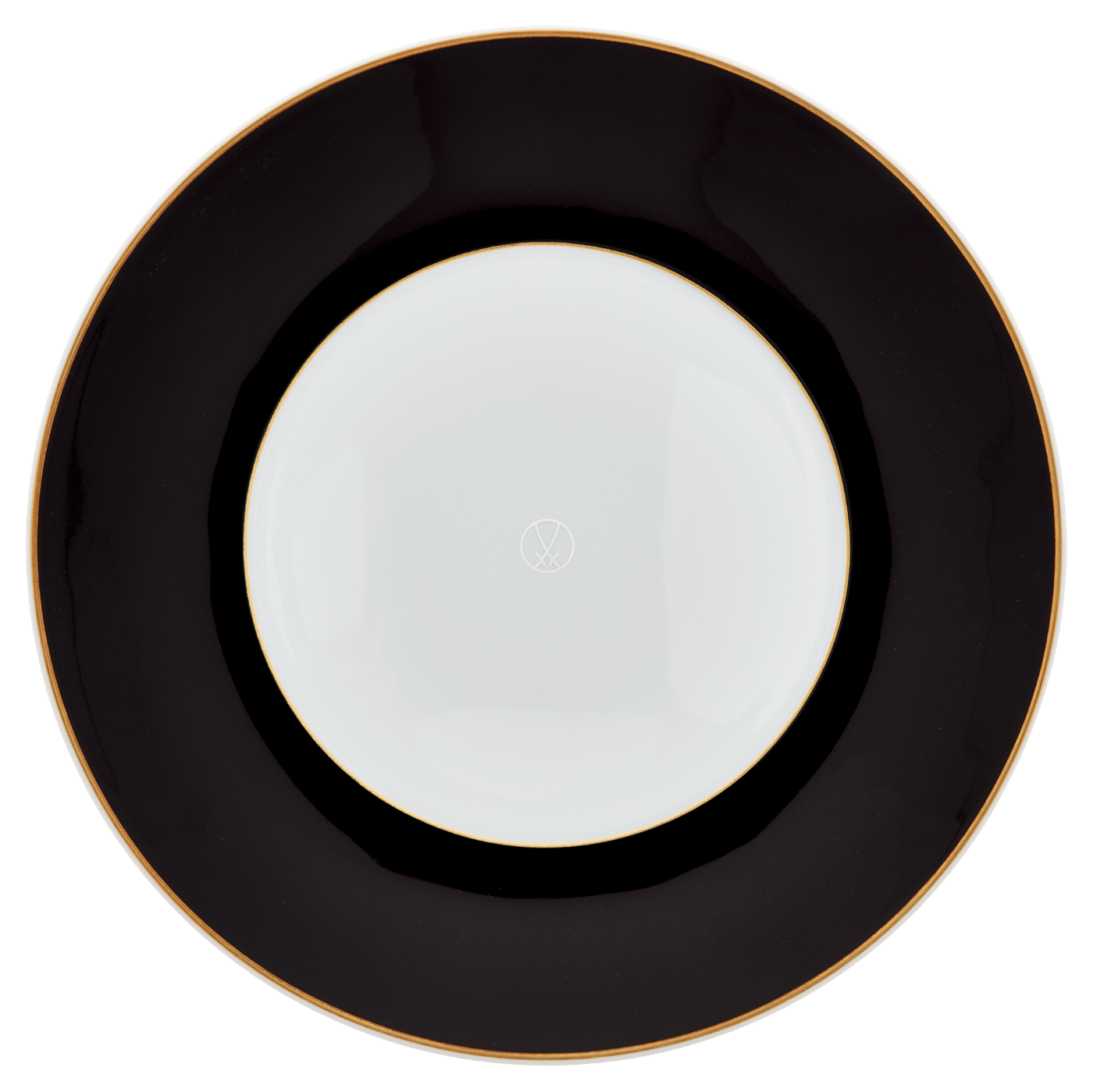 Speiseteller Royal Palace Schwarz Ø 24 cm | Meissen Cosmopolitan 79a474 - 37475 - Meissen Weimar