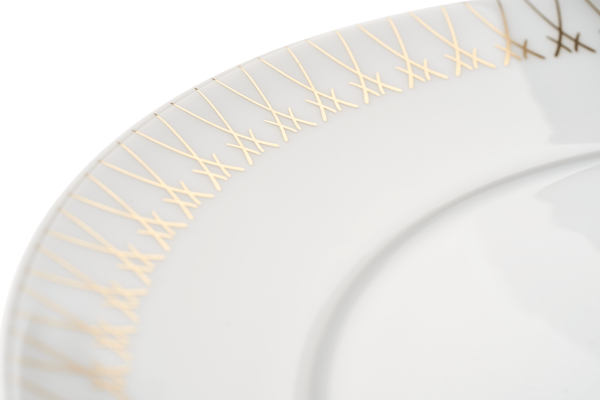 Speiseteller, Schwerterkante, Ø 29 cm | Meissen No.41 Swords Luxury Gold 79a221 - 41479 - Meissen Weimar