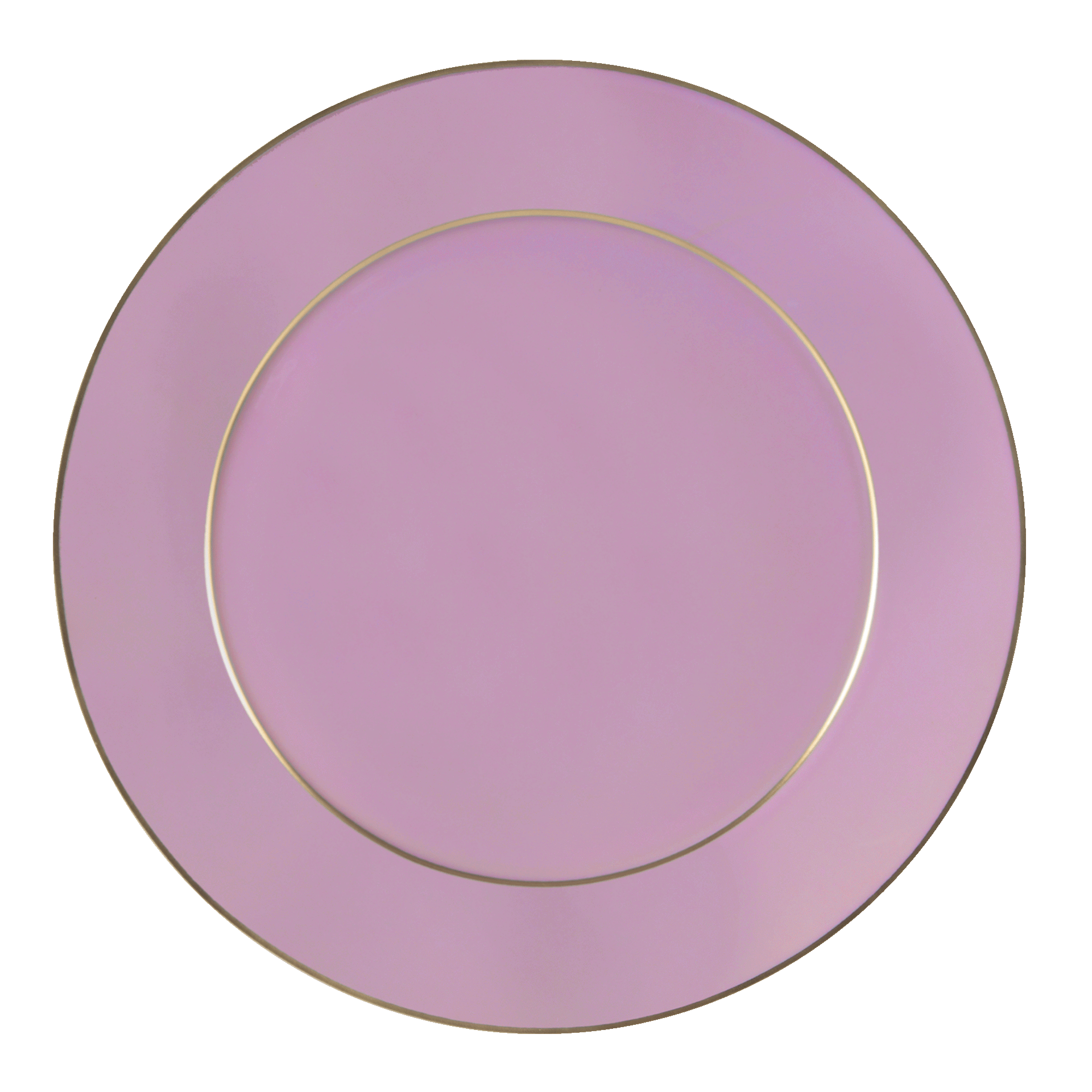 Speiseteller uni rosa, Ø 29 cm, Goldrand | Meissen No.41 Casa 79b572-41479 - Meissen Weimar