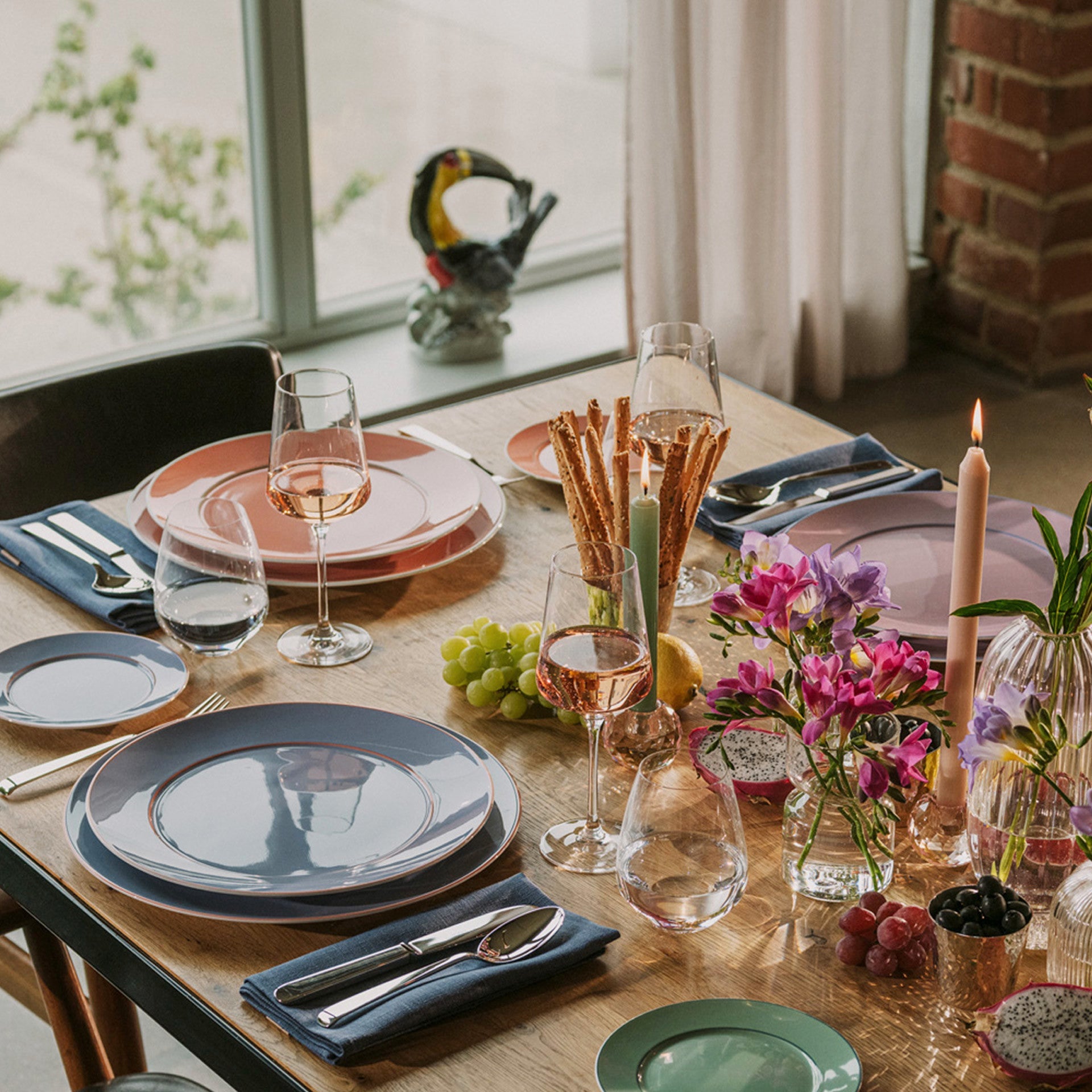 Speiseteller uni rosa, Ø 29 cm | Meissen No.41 Casa 79b571-41479 - Meissen Weimar