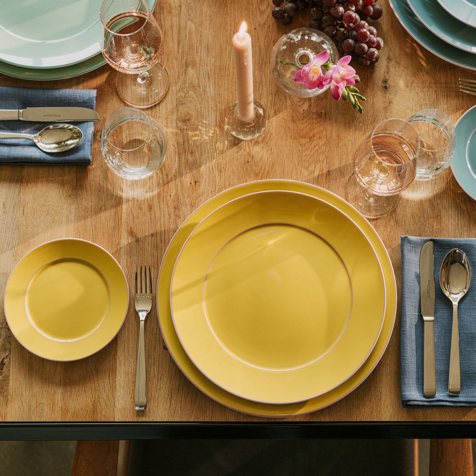 Speiseteller Urban Colors Ø 29 cm | Meissen No. 41 Noble Blue 79b521-41479 - Meissen Weimar