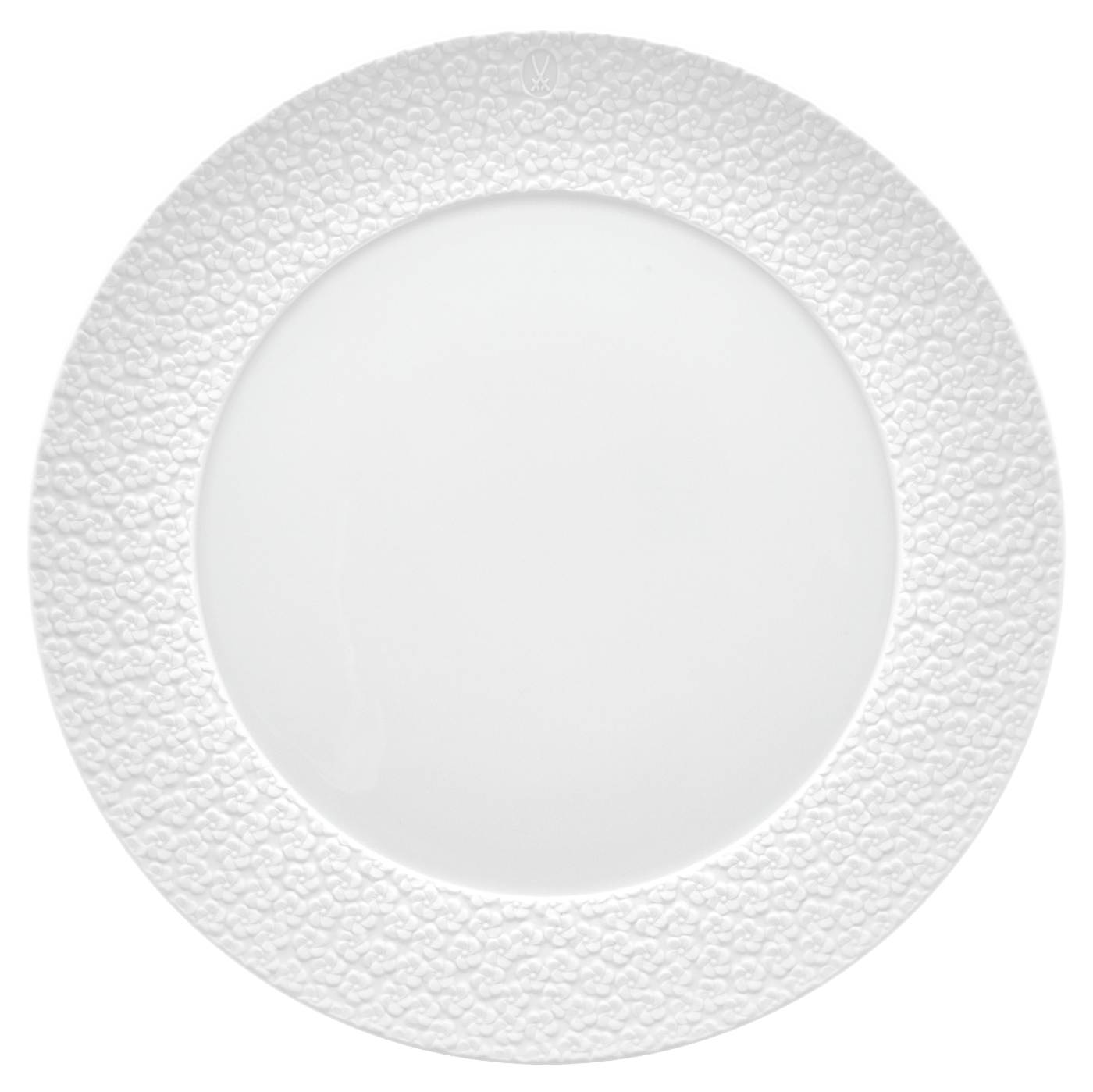 Speiseteller, Weiß, Ø 29 cm | Meissen No.41 Royal Blossom Bisquit 860101 - 42479 - Meissen Weimar