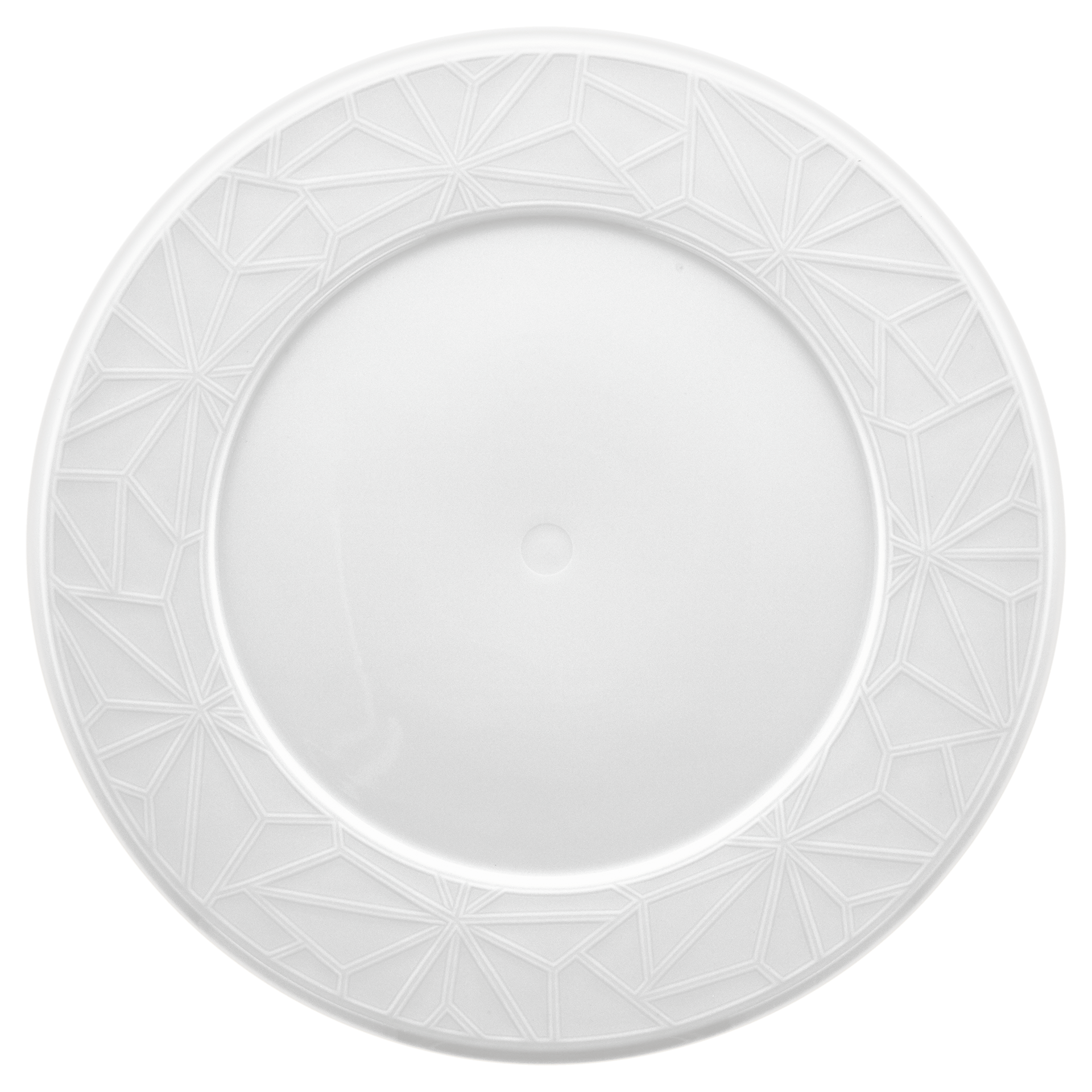 Speiseteller, Weiß, Ø 29 cm | Meissen Vitruv Graphic 000001 - 45479 - Meissen Weimar
