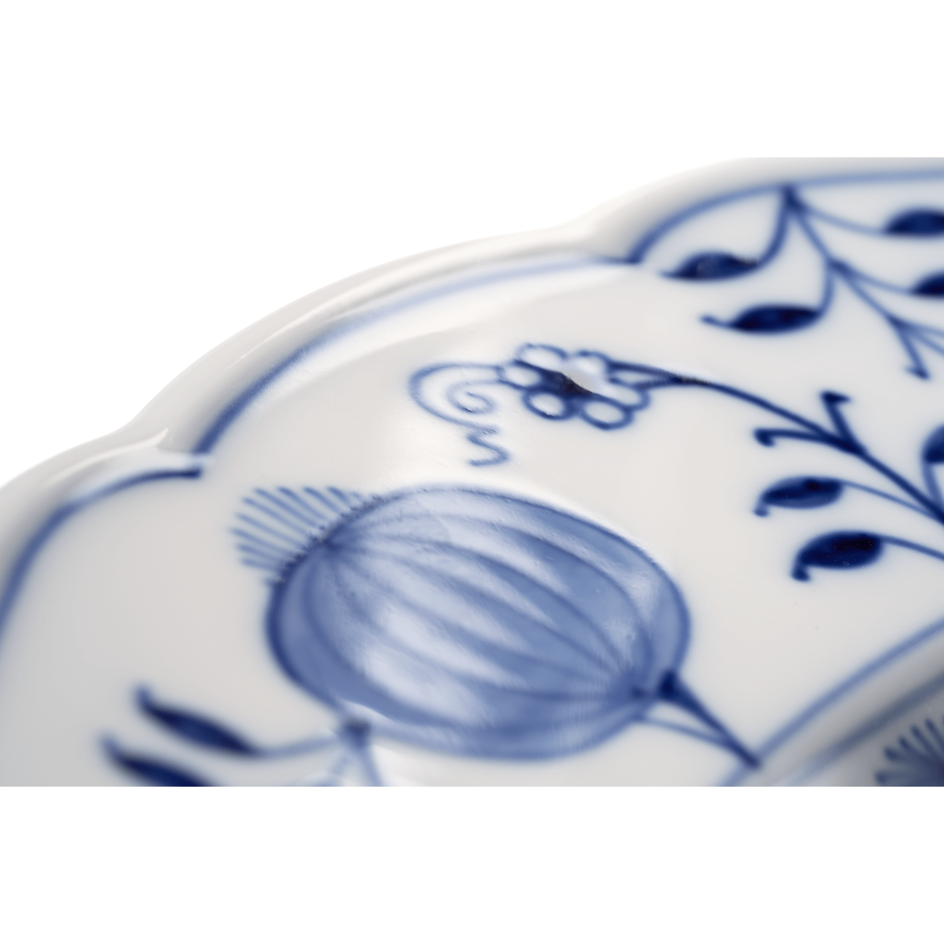 Speiseteller, Zwiebelmuster, kobaltblau, weißer Rand, Ø 28 cm | Meissen Neuer Ausschnitt 800101 - 00479 - Meissen Weimar