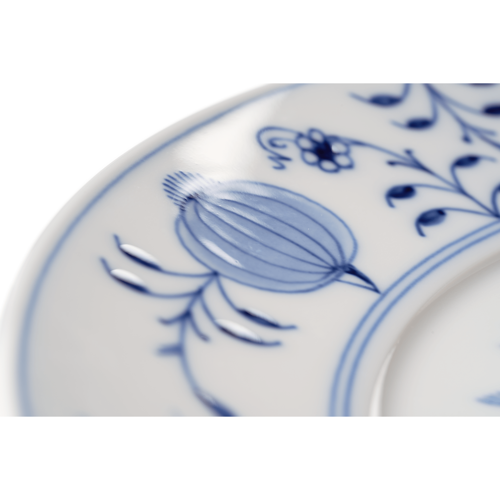 Speiseteller, Zwiebelmuster, kobaltblau, weißer Rand, Ø 29 cm | Meissen No.41 800101 - 41479 - Meissen Weimar