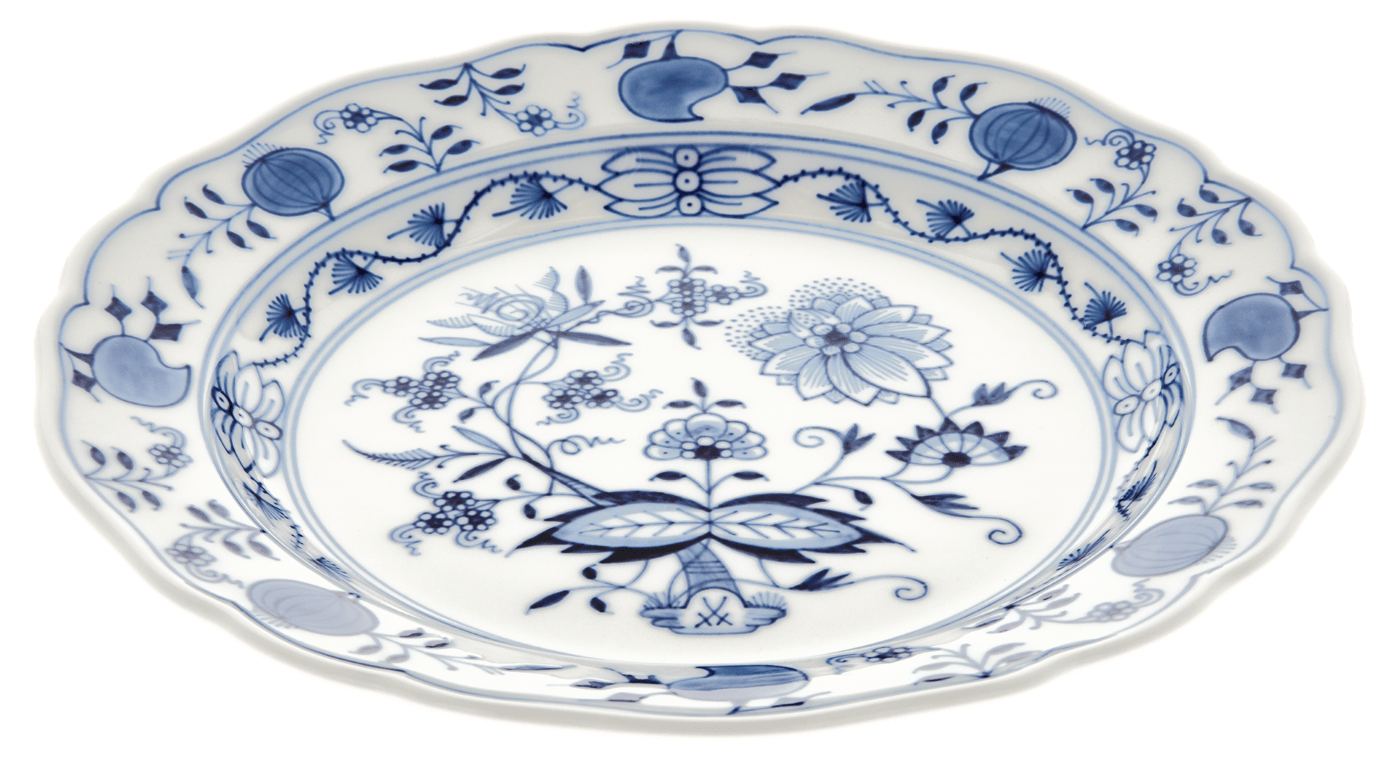 Speiseteller Zwiebelmuster Ø 22 cm | Meissen Neuer Ausschnitt 800101 - 00473 - Meissen Weimar
