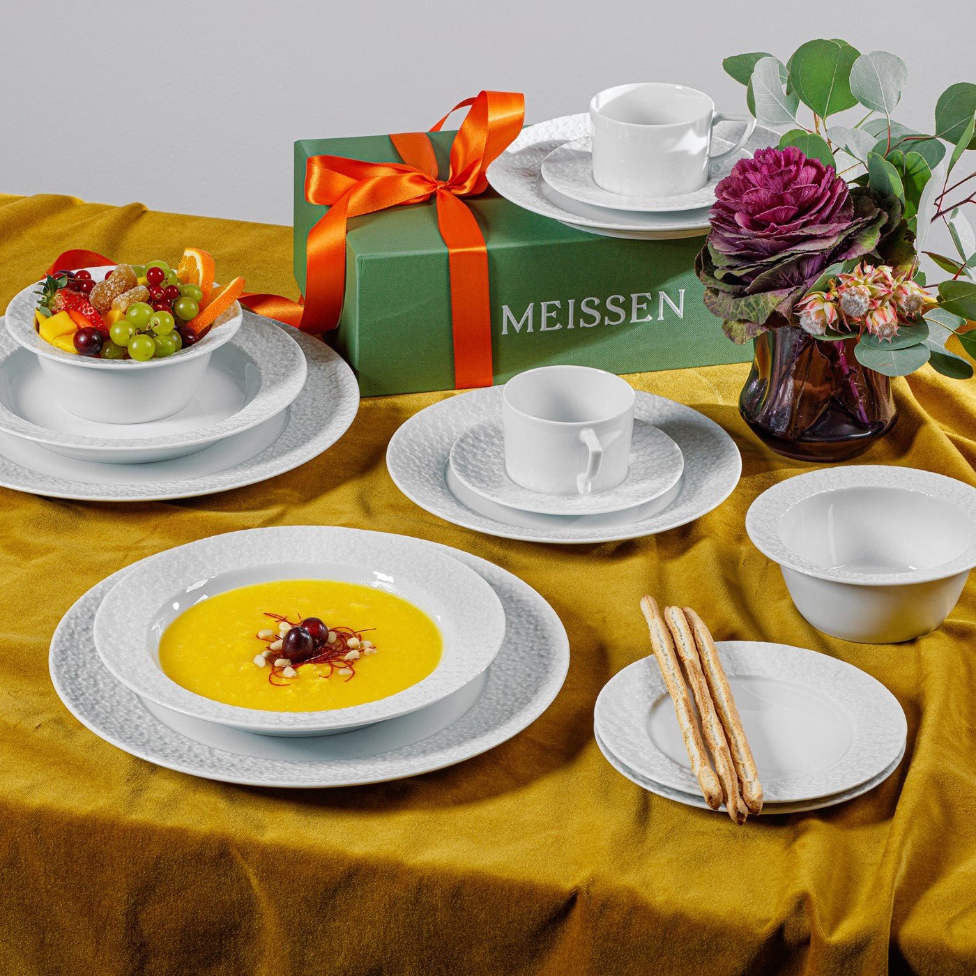 Starter - Set, Royal Blossom, 14 - teilig | Meissen No.41 Royal Blossom 000001 - c4234 - Meissen Weimar