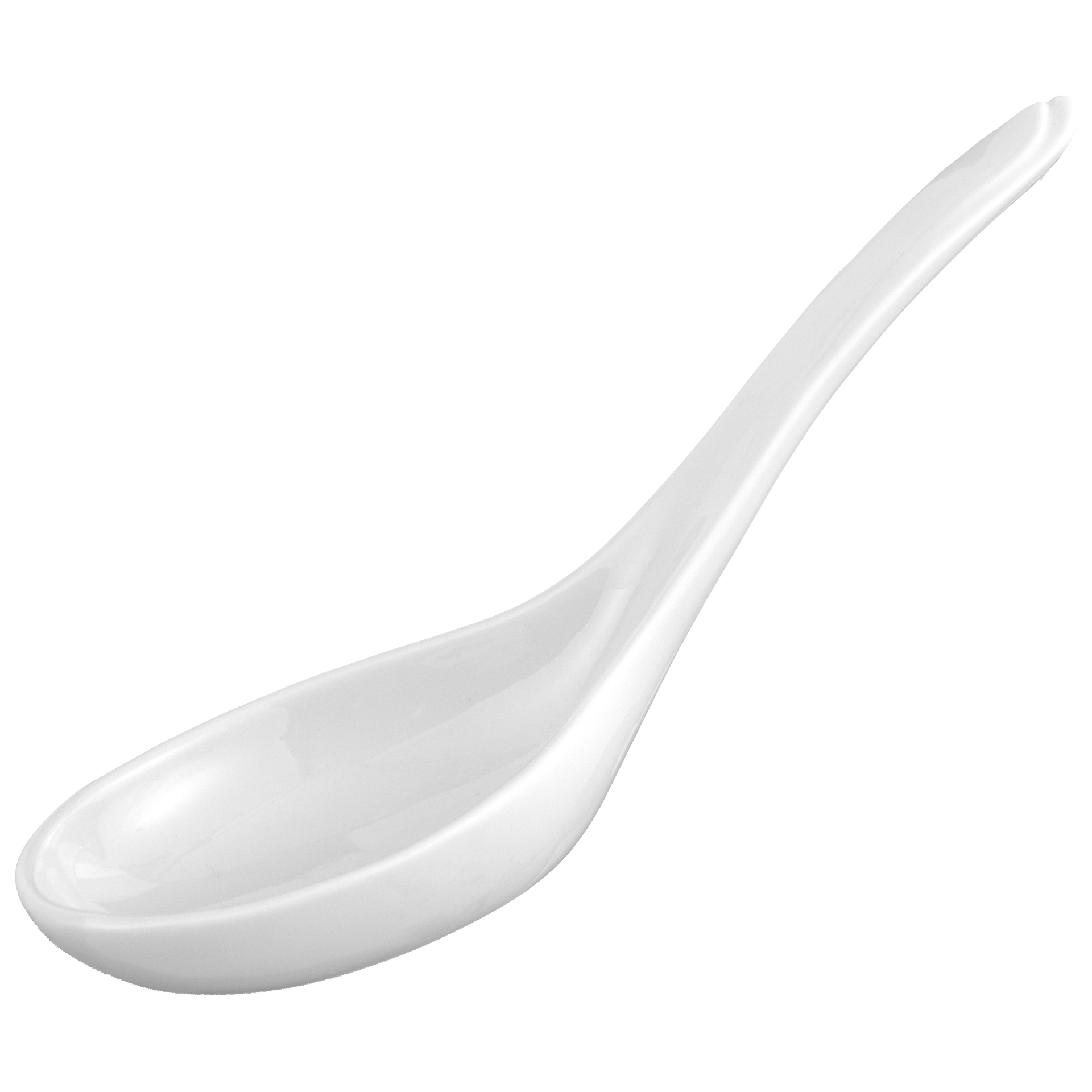 Suppenlöffel, Weiß, L 13,5 cm | Meissen Wellenspiel pur 000001 - 28241 - Meissen Weimar