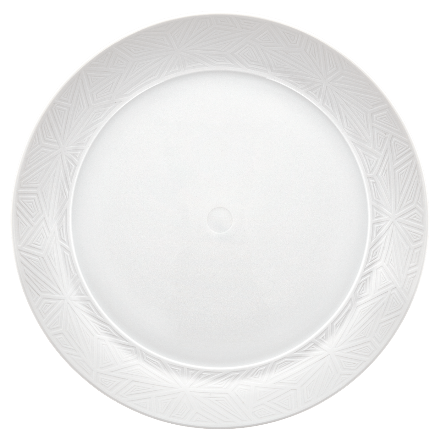 Suppenteller, Biskuit Weiß, Ø 24 cm | Meissen Vitruv Graphic 860101 - 45487 - Meissen Weimar
