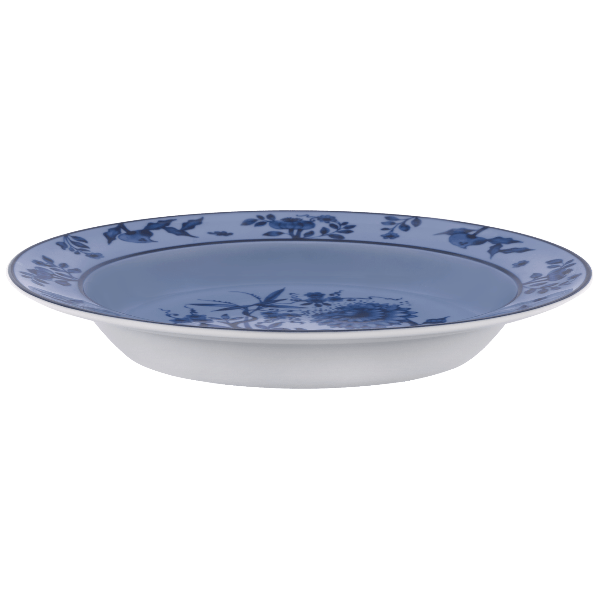 Suppenteller blau Ø 23 cm | Meissen No.41 Zwiebelmuster 79b540-41487 - Meissen Weimar