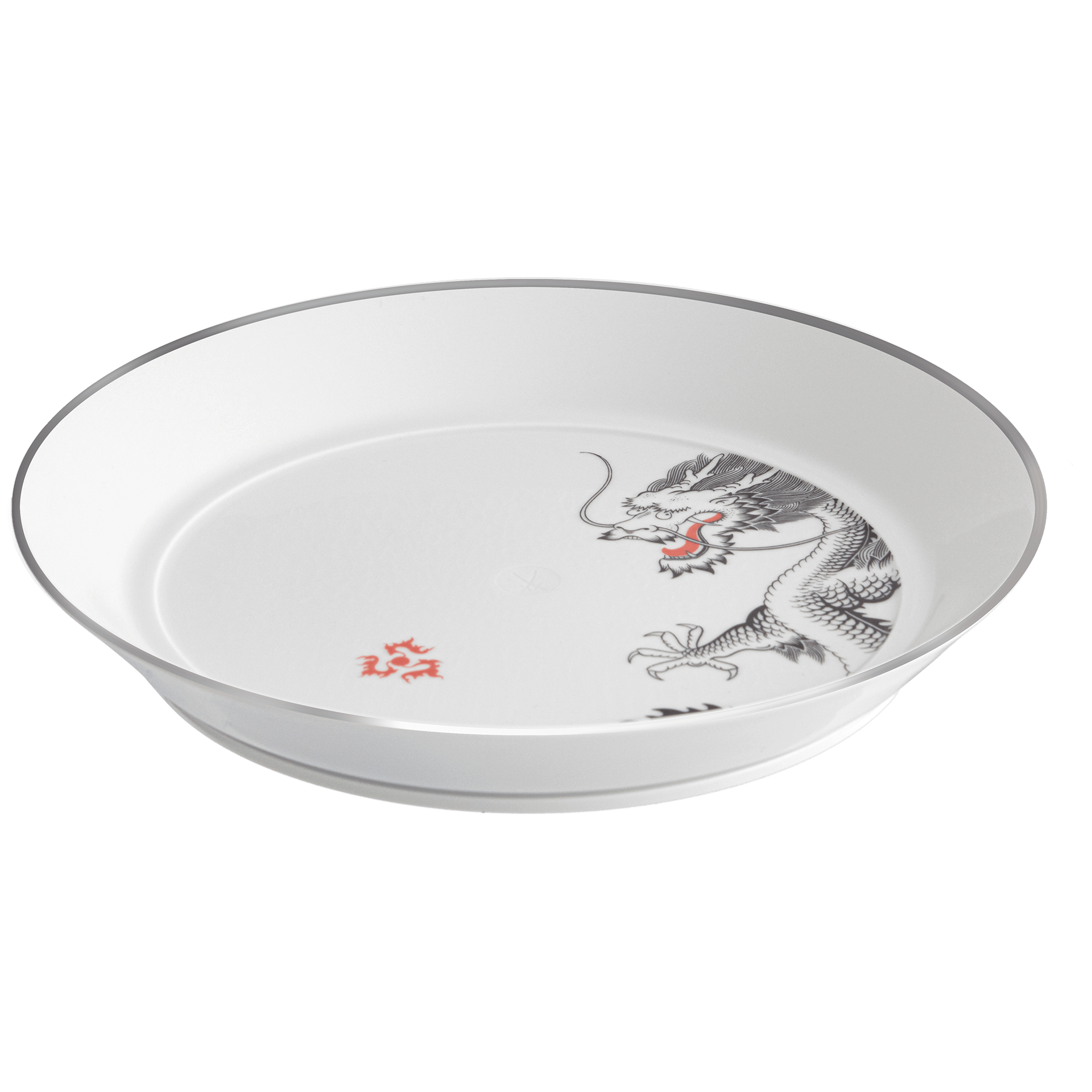Suppenteller, Glücksdrache, Ø 24 cm | Meissen Vitruv 79A926 - 43487 - Meissen Weimar