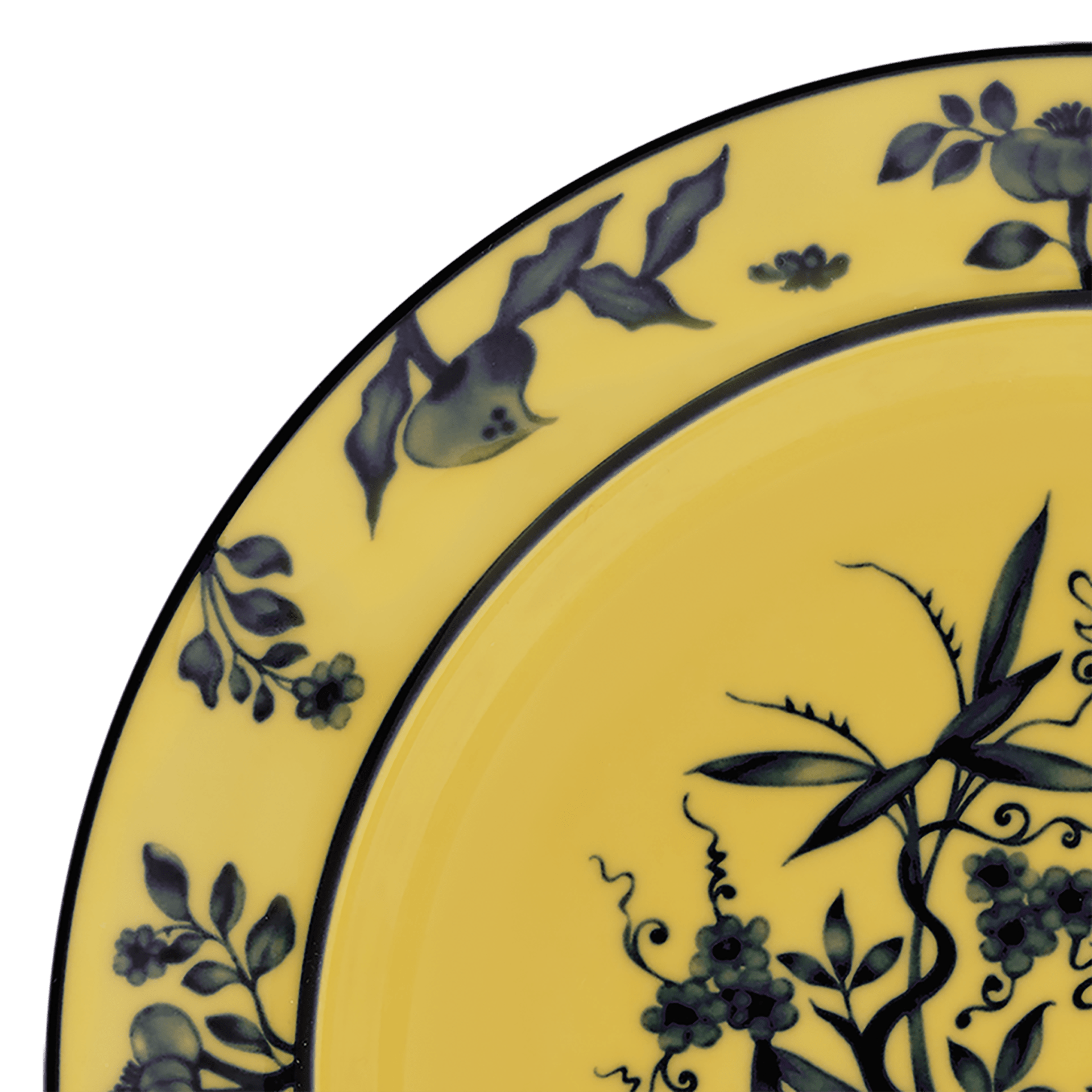 Suppenteller The Original gelb Ø 23 cm | Meissen No.41 Zwiebelmuster 79b520-41487 - Meissen Weimar