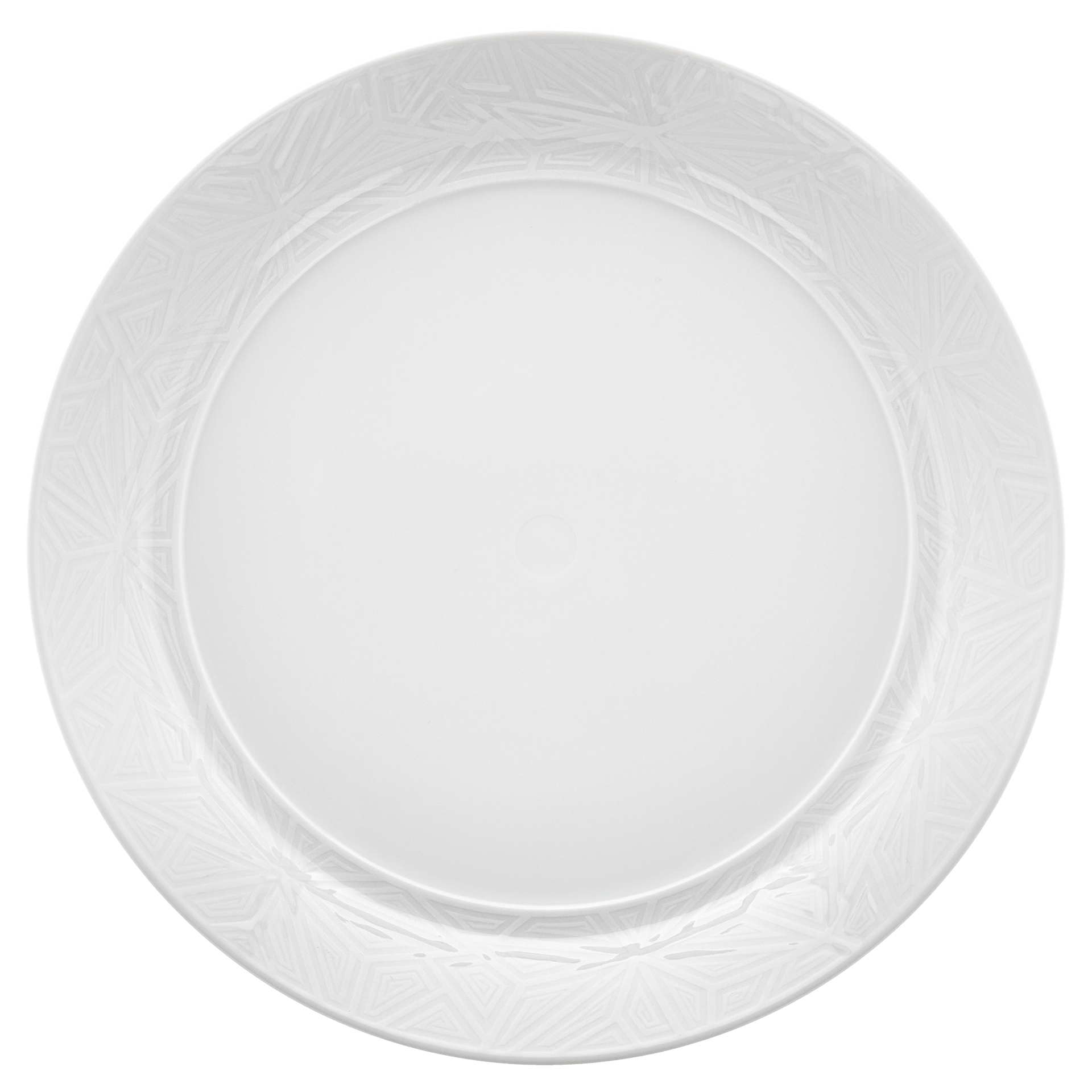 Suppenteller, Weiß, Ø 24 cm | Meissen Vitruv Graphic 000001 - 45487 - Meissen Weimar
