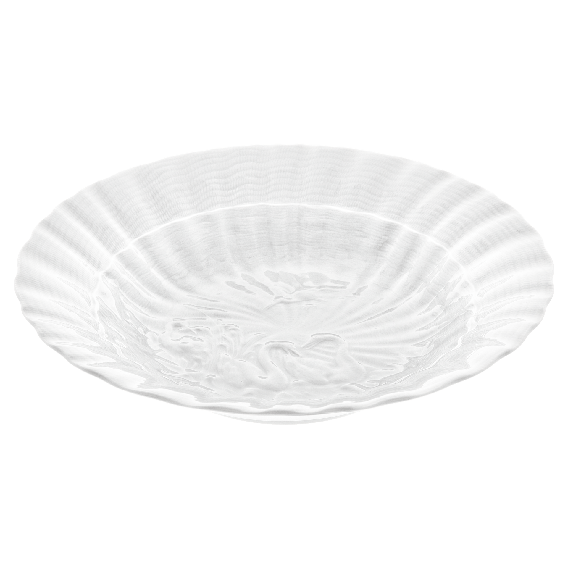 Suppenteller, Weiß, ø 25 cm | Meissen Schwanendessin 000001 - 05488 - Meissen Weimar