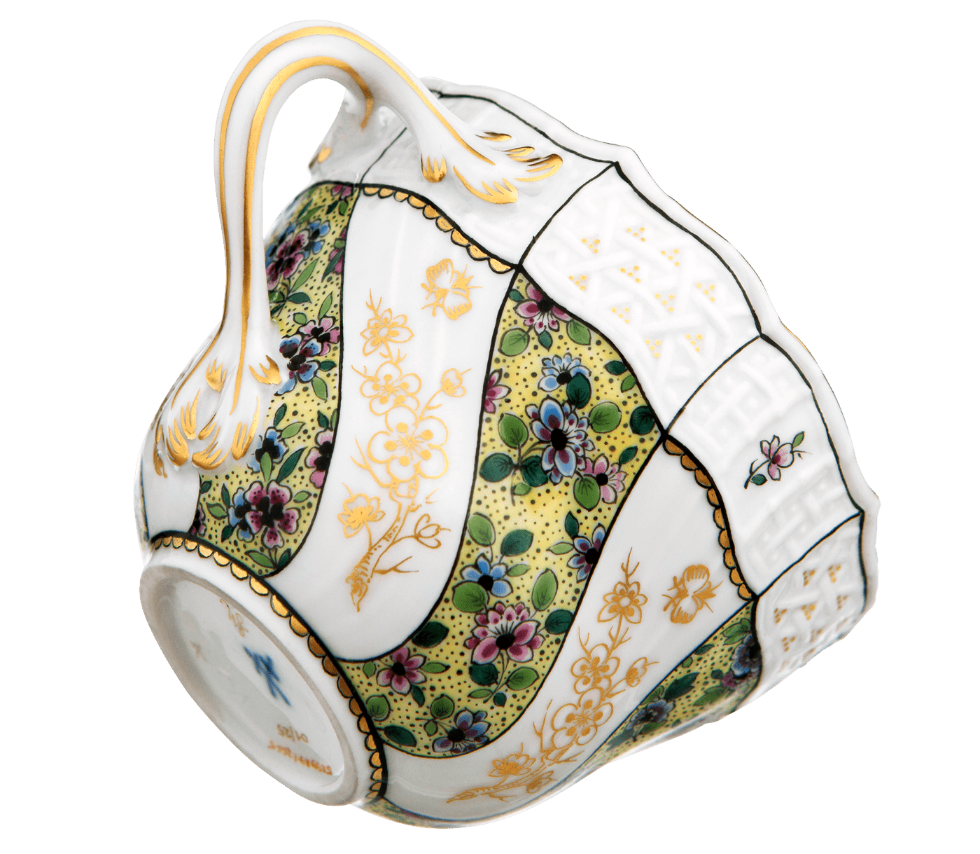 Tee - Dejeuner Blüten - und Schmetterlingsfantasien, limitiert, Gesamtgewicht 2300 g | Meissen Limitierte Meisterwerke 589984 - c0201 - Meissen Weimar
