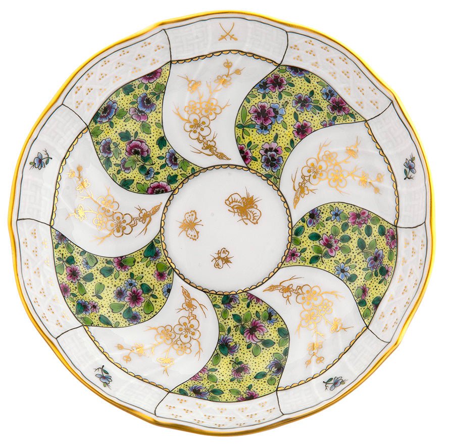 Tee - Dejeuner Blüten - und Schmetterlingsfantasien, limitiert, Gesamtgewicht 2300 g | Meissen Limitierte Meisterwerke 589984 - c0201 - Meissen Weimar