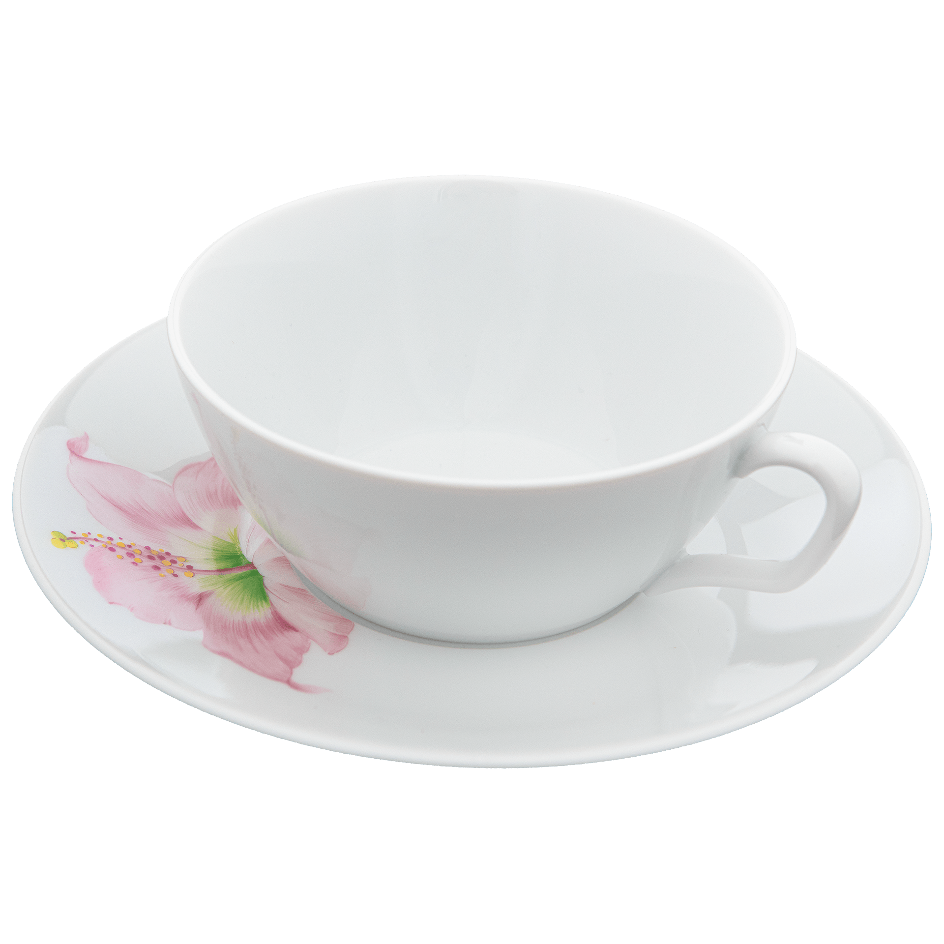 Teetasse, "Giant Bloom", Hibiskus, V 0,2 l | Meissen Cosmopolitan 61a163 - 37633 - Meissen Weimar