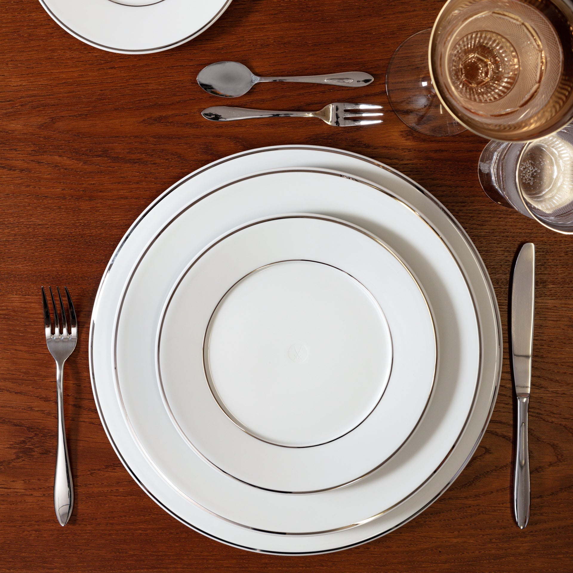 Teetasse Platinum, V 0,2 l | Meissen Vitruv 99a595-43933 - Meissen Weimar