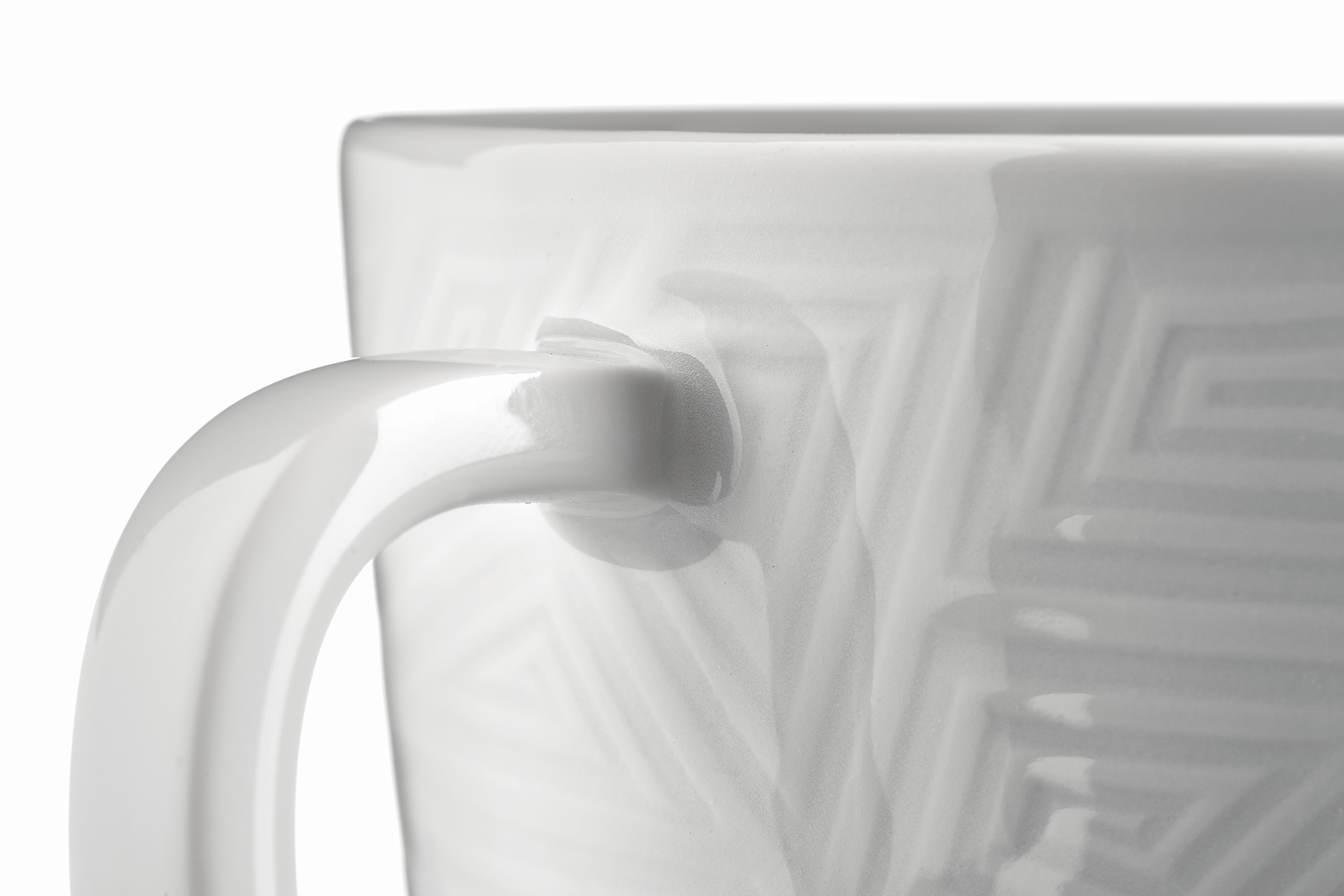 Teetasse V 0,2 l, Weiß, Ø 16,5 cm | Meissen Vitruv Graphic 000001 - 45633 - Meissen Weimar