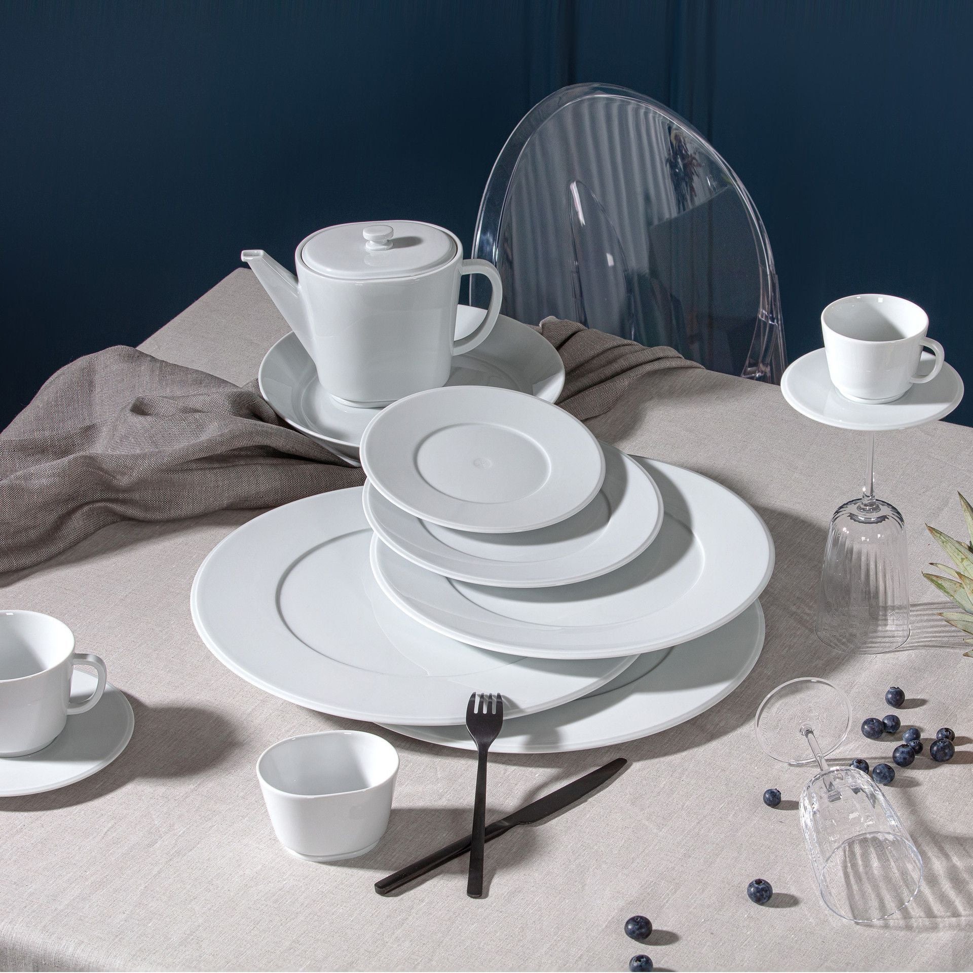 Teetasse, Weiß, 0,2 l | Meissen Vitruv 000001 - 43633 - Meissen Weimar