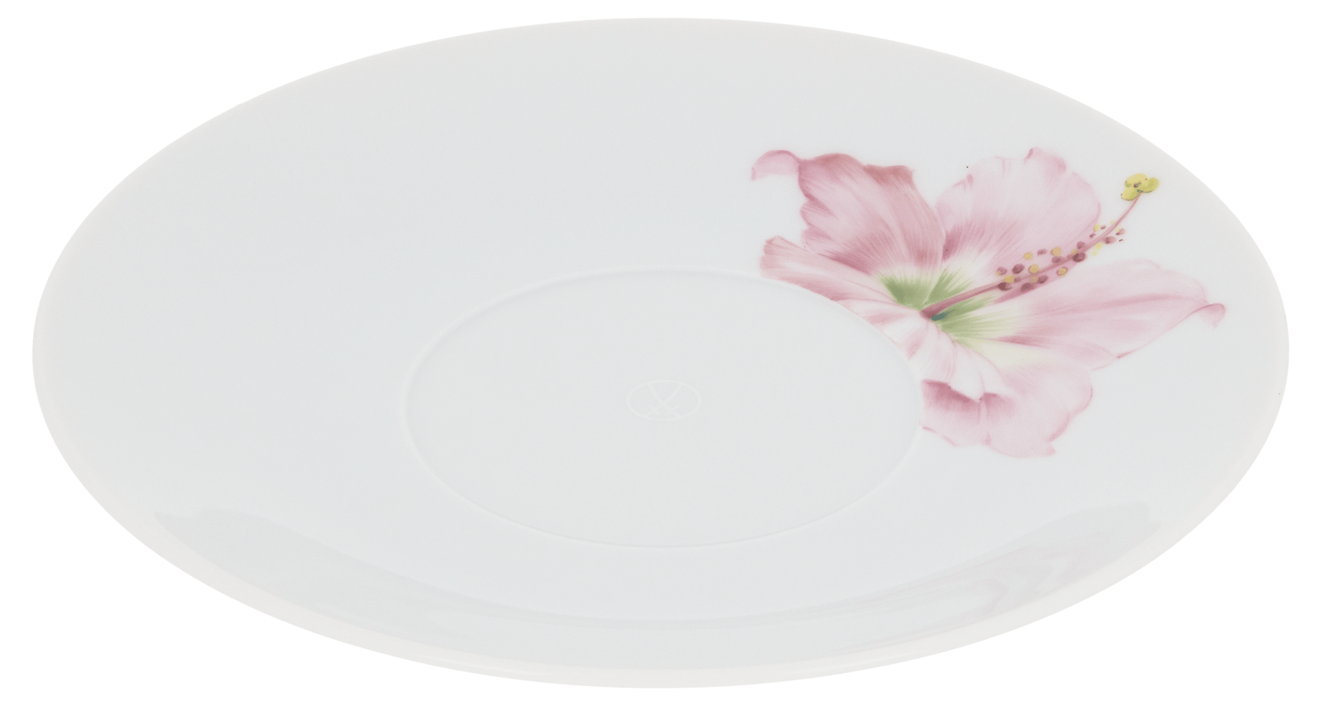Teeuntertasse, 'Giant Bloom', Hibiskus, Ø 16,5 cm | Meissen Cosmopolitan 61A163 - 37613 - Meissen Weimar