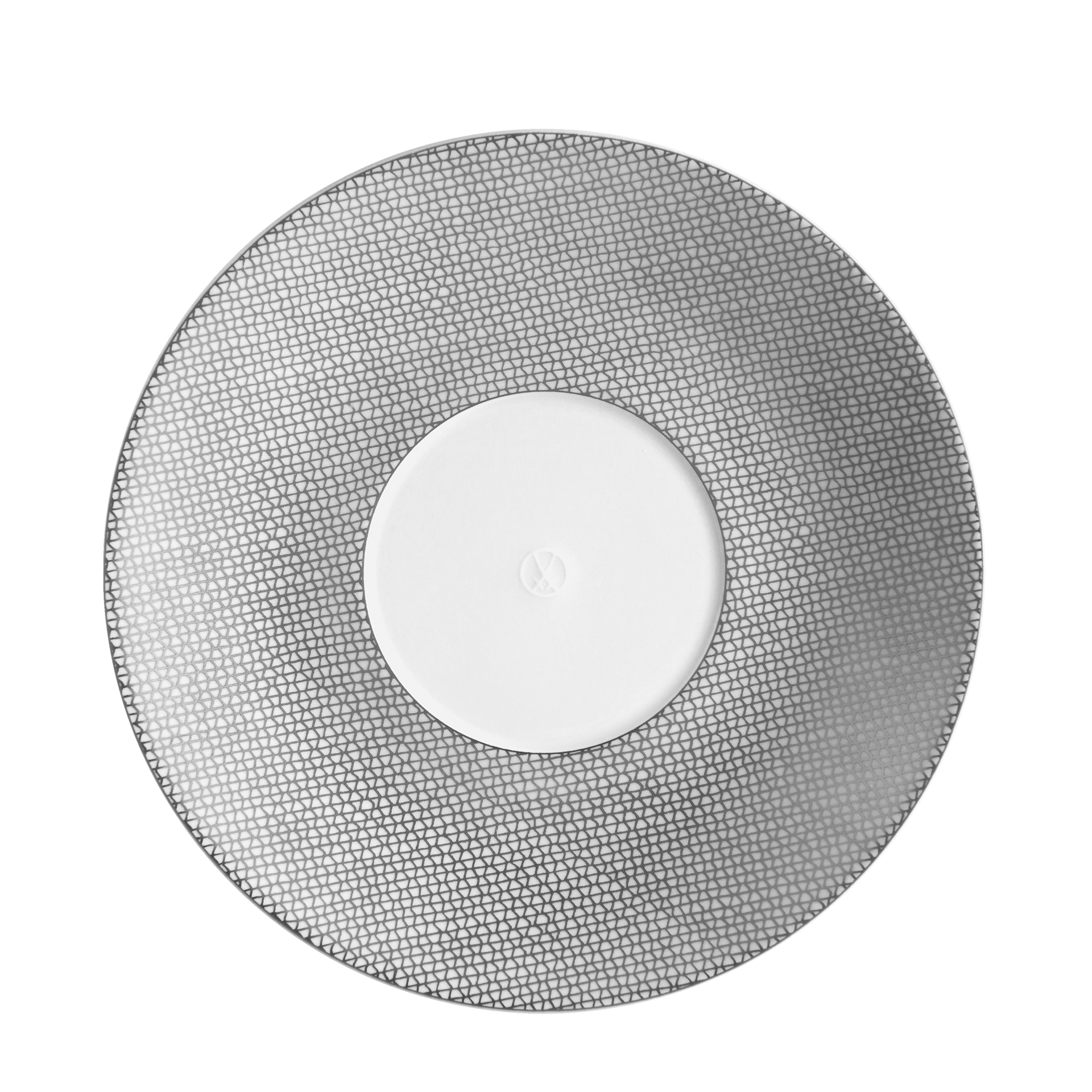 Teeuntertasse Mesh Platin Ø 16,5 cm | Meissen Cosmopolitan 79a265 - 37613 - Meissen Weimar