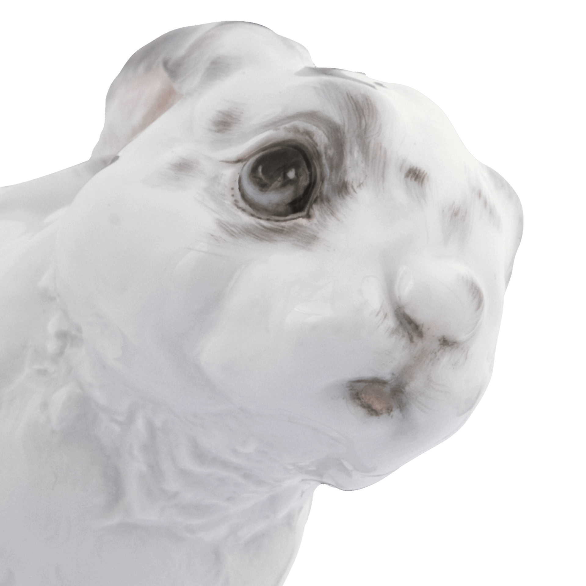 Theo, Bunt staffiert, leicht, H 13 cm | Meissen Figuren - Edition Hasen 900600 - 83604 - Meissen Weimar