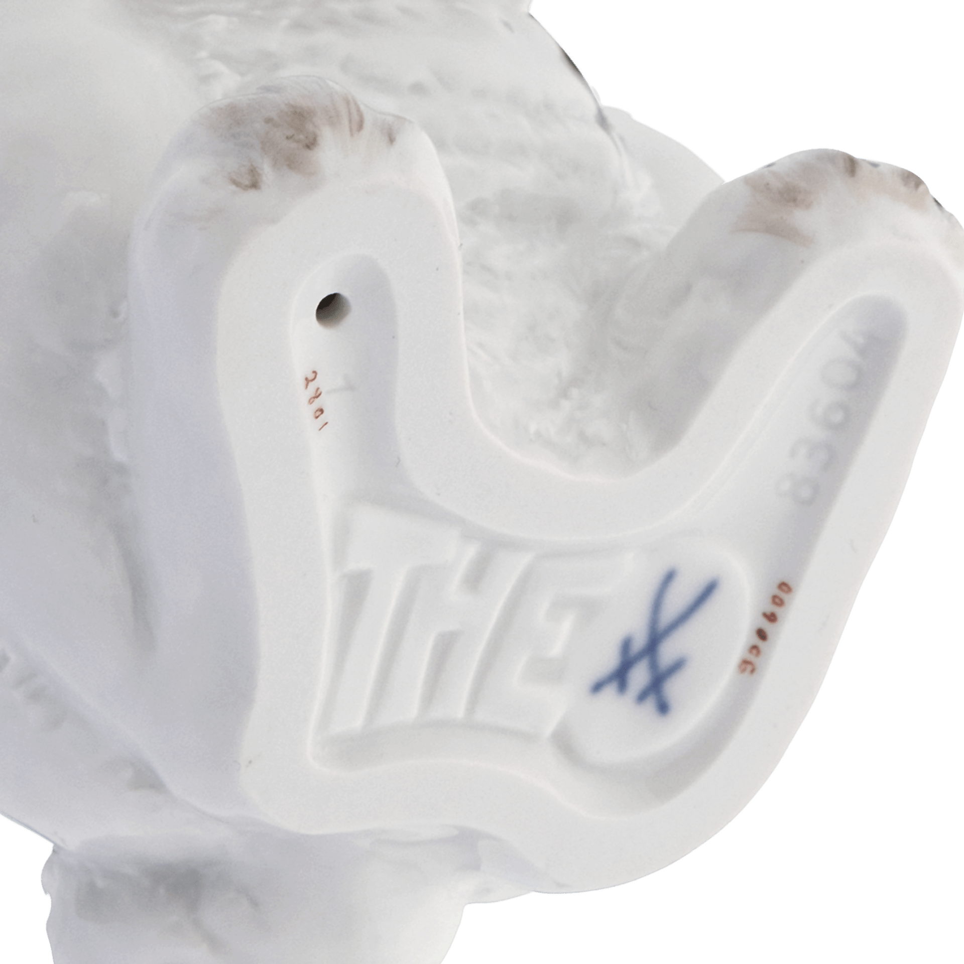 Theo, Bunt staffiert, leicht, H 13 cm | Meissen Figuren - Edition Hasen 900600 - 83604 - Meissen Weimar