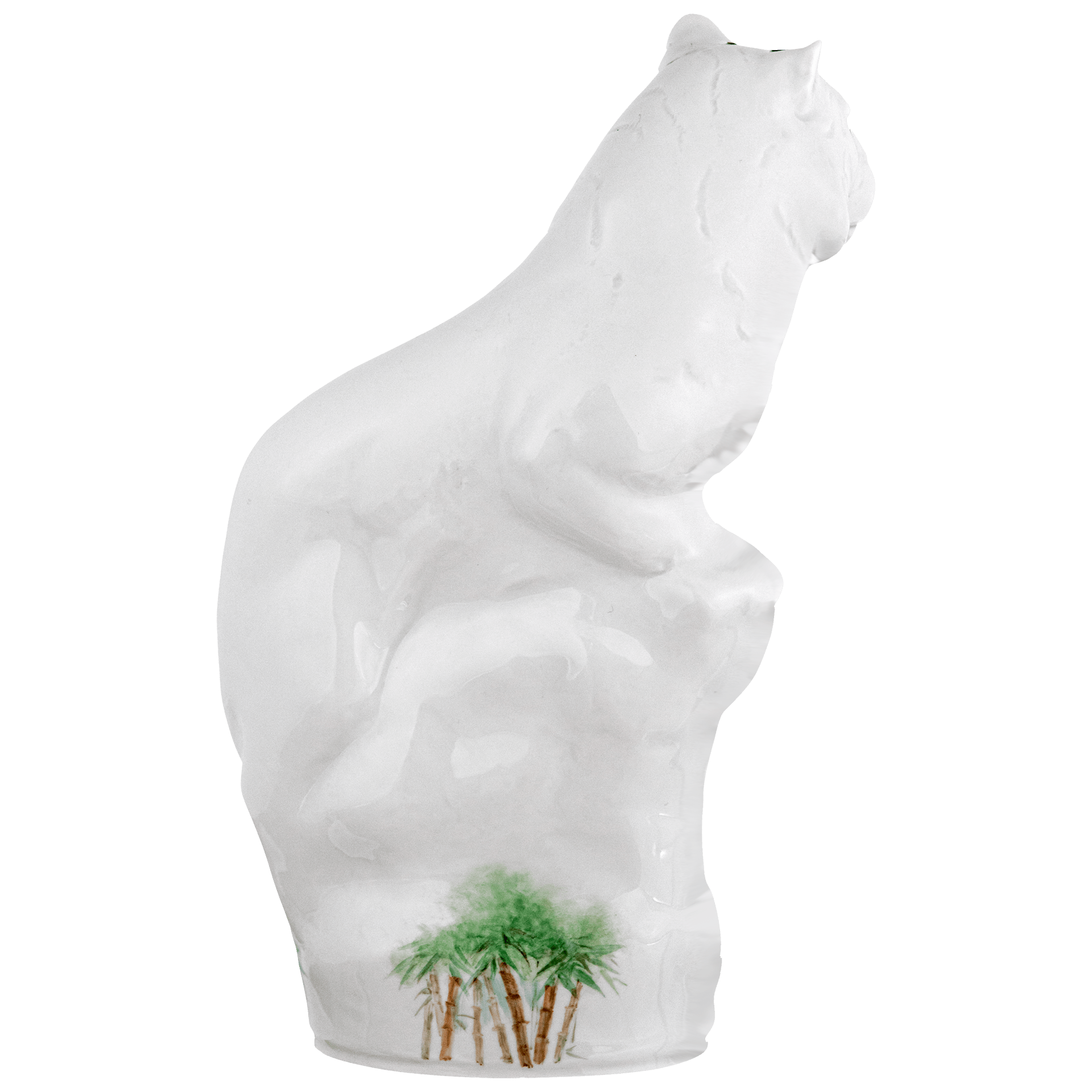 Tiger, H 17 cm | Meissen Figuren - Edition Dschungel 90A446 - 78039 - Meissen Weimar