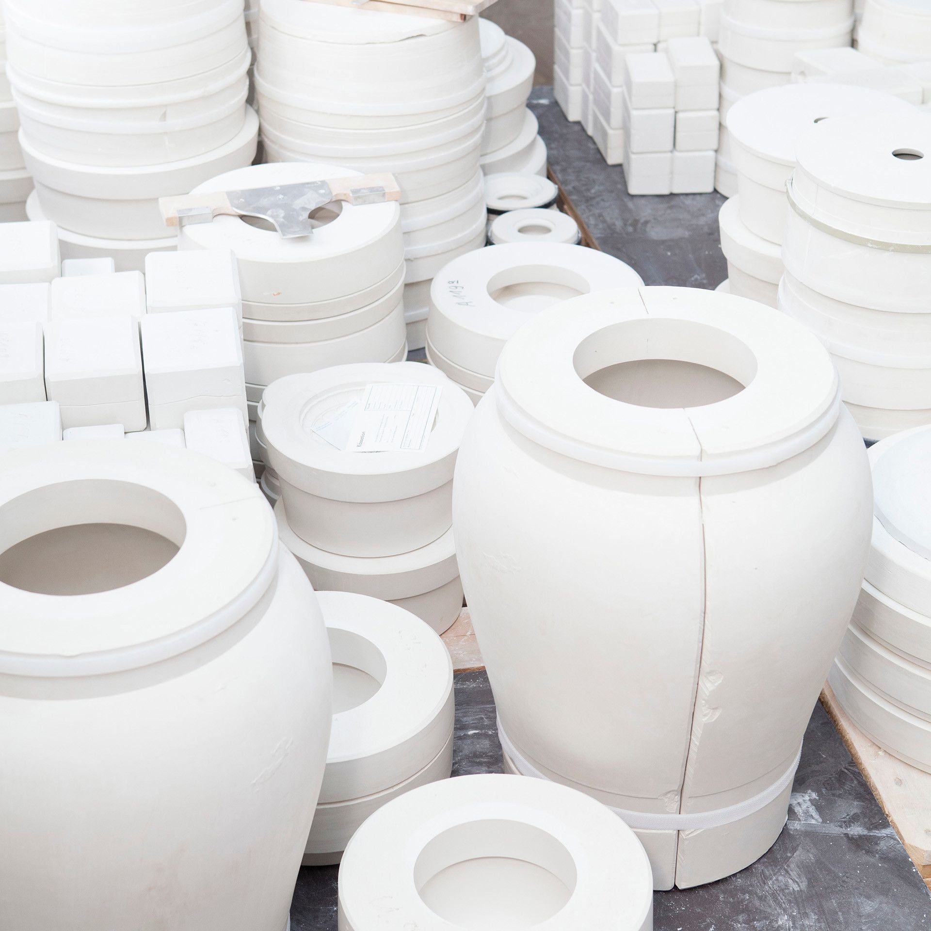Tischleuchte, Weiß, H 80 cm | Meissen Fine Dining 000001 - 51m66 - Meissen Weimar