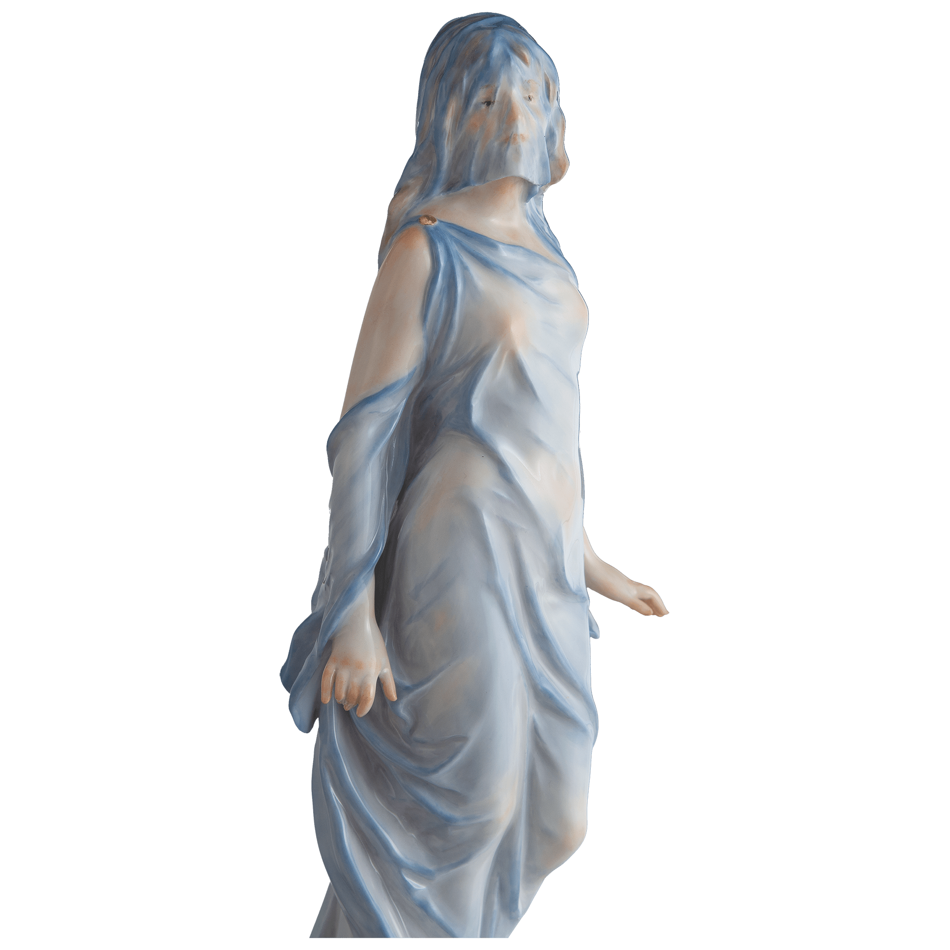 Uhr, Die Zukunft, H 41 cm | Meissen Limitierte Meisterwerke 900384 - 60m21 - Meissen Weimar