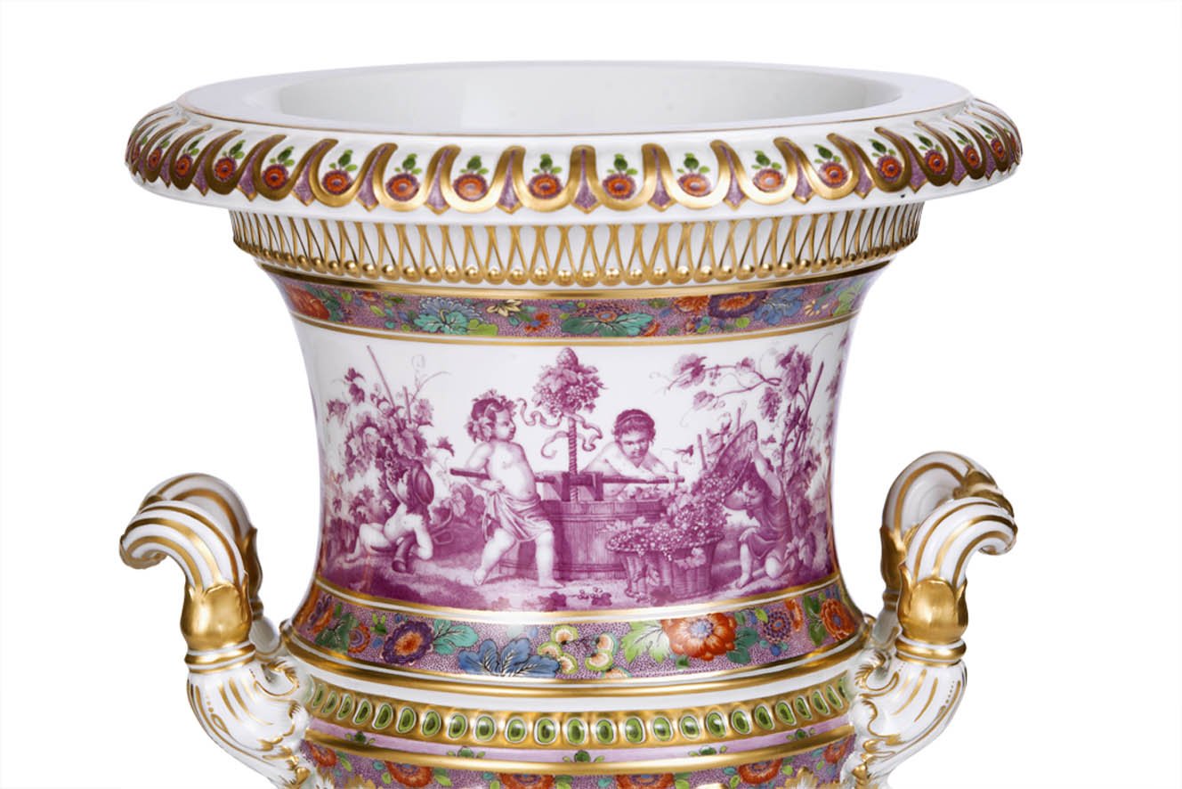Vase Allegorien H 35 cm | Meissen Limitierte Meisterwerke 274484 - 50m22 - Meissen Weimar