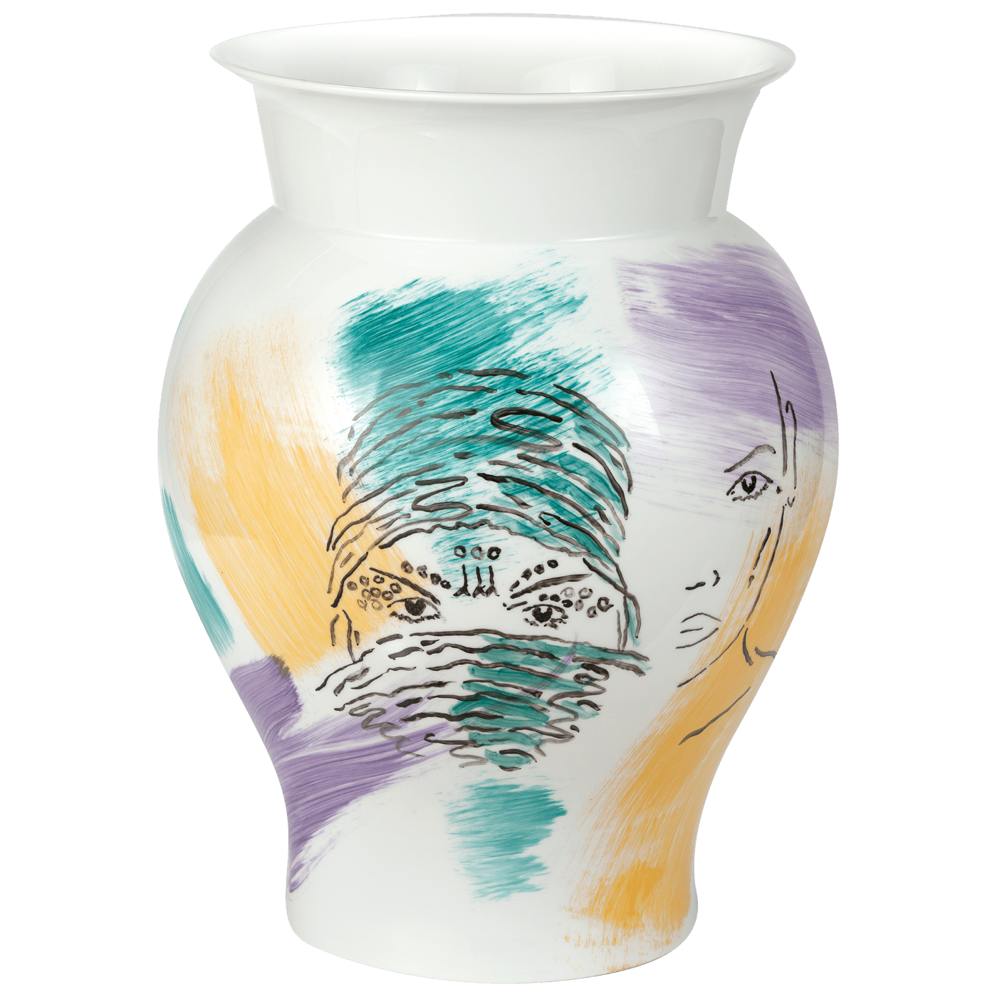 Vase Apollon, H 45 cm | Meissen Unikate 63c052 - u5421 - Meissen Weimar