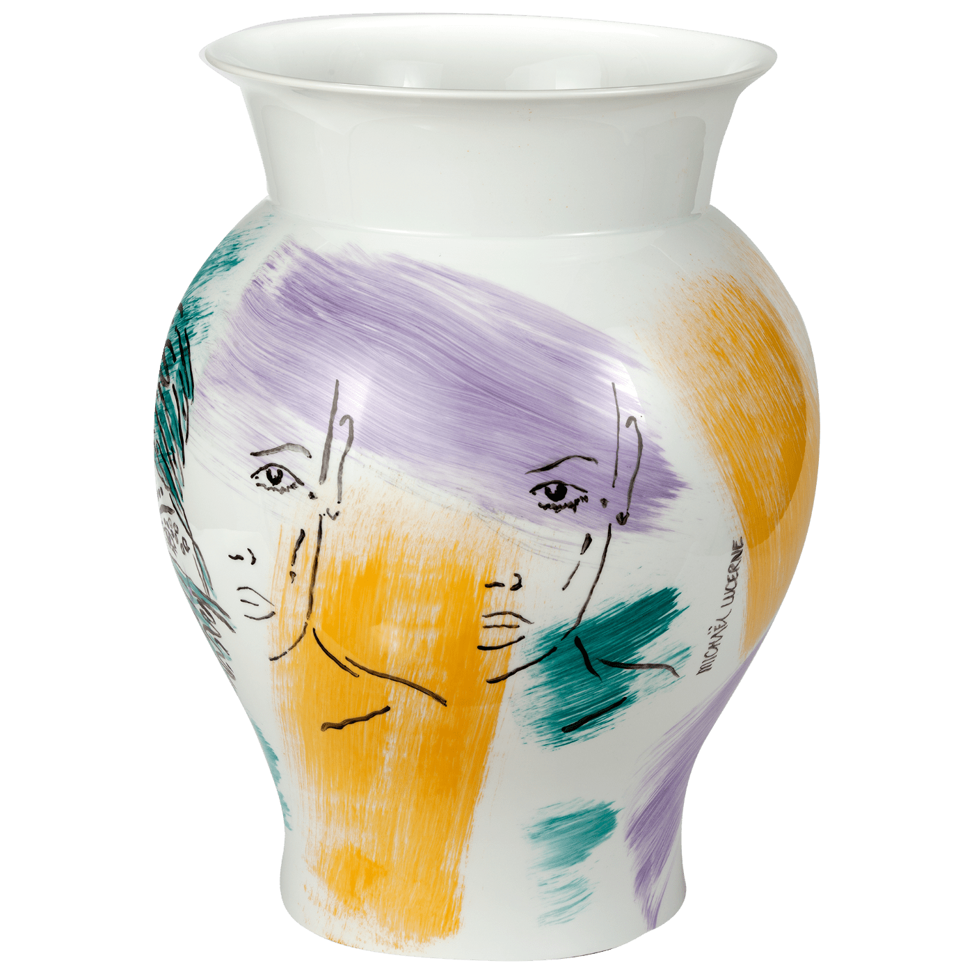Vase Apollon, H 45 cm | Meissen Unikate 63c052 - u5421 - Meissen Weimar
