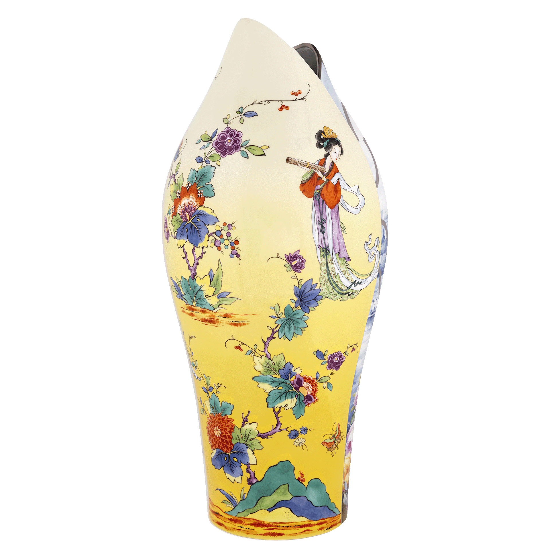 Vase "Blick nach Meißen", Lim. 15, H 46 cm | Meissen Limitierte Meisterwerke 58A184-50264 - Meissen Weimar