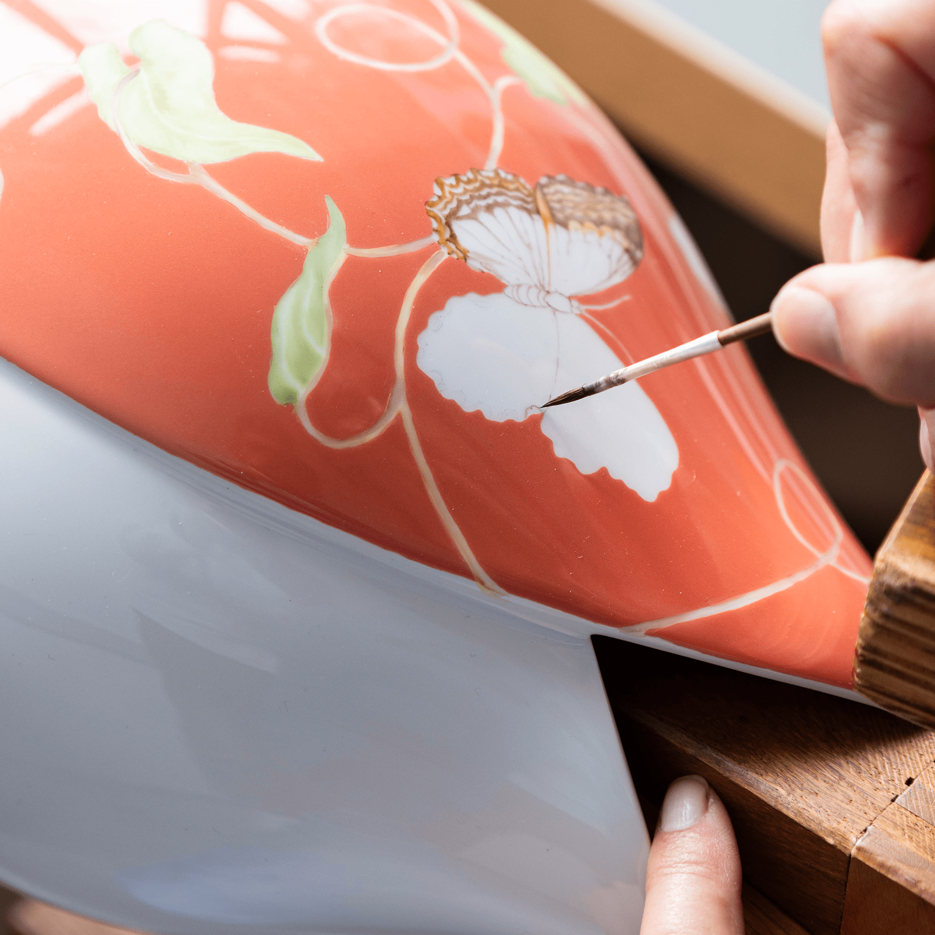 Vase "Blick nach Osten", Lim. 15, H 46 cm | Meissen Limitierte Meisterwerke 20B084-50264 - Meissen Weimar