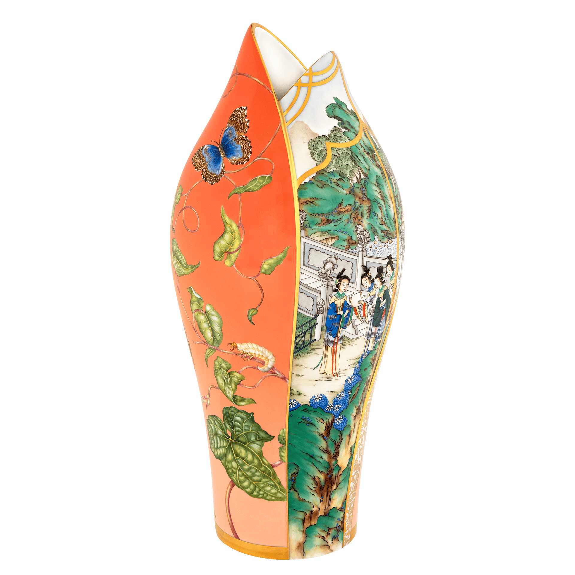 Vase "Blick nach Osten", Lim. 15, H 46 cm | Meissen Limitierte Meisterwerke 20B084-50264 - Meissen Weimar