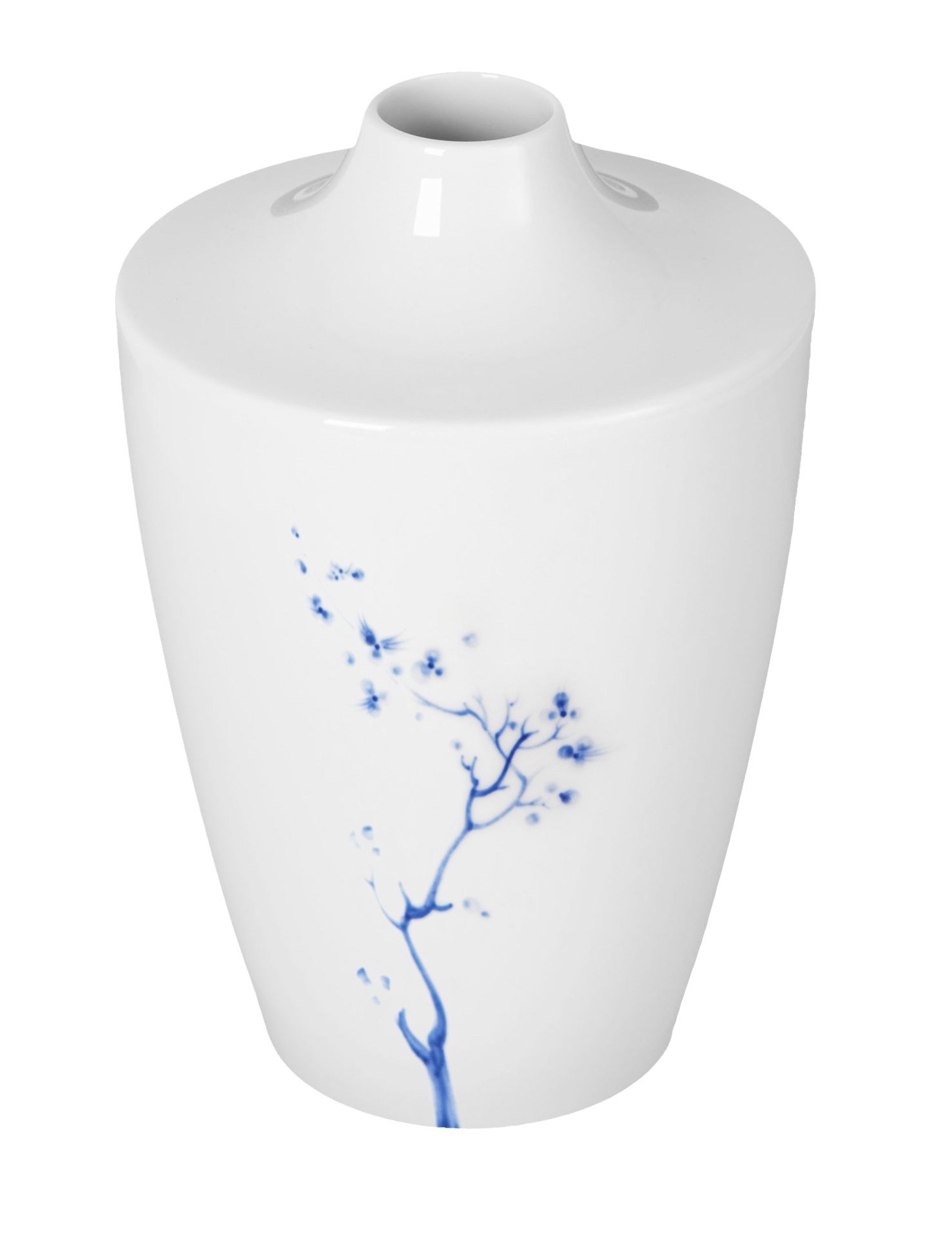 Vase, 'Blue Orchid', kobaltblau, H 18 cm | Meissen Vasen - Kollektion 830501 - 50531 - Meissen Weimar