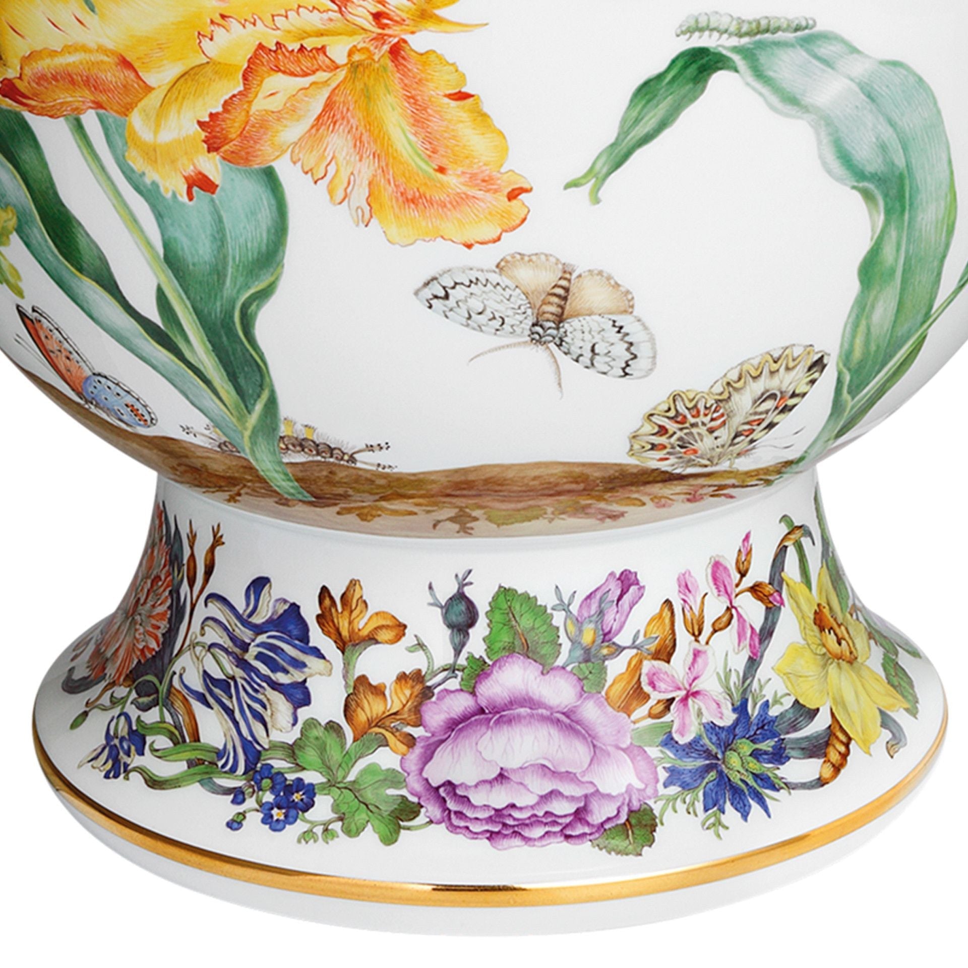 Vase Blumenmalerei H 35,5 cm | Meissen Exklusiv - Kollektion 205380 - 50400 - Meissen Weimar