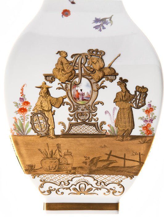 Vase Chinoiserien H 25,5 cm | Meissen Limitierte Meisterwerke 28a384 - 50262 - Meissen Weimar