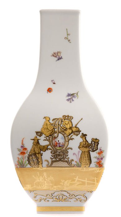 Vase Chinoiserien H 25,5 cm | Meissen Limitierte Meisterwerke 28a384 - 50262 - Meissen Weimar