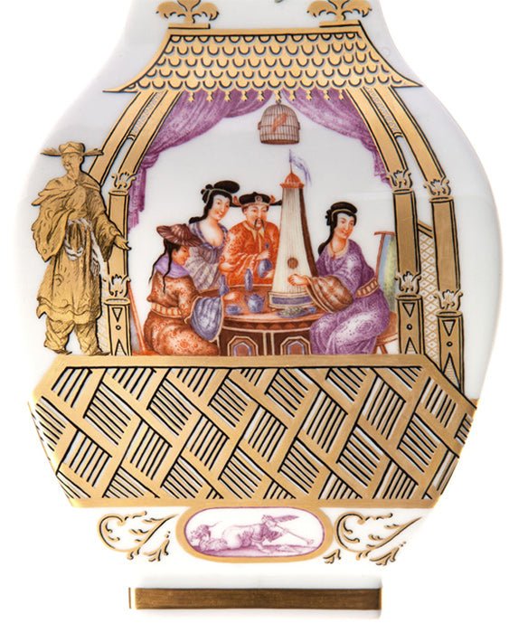 Vase Chinoiserien H 25,5 cm | Meissen Limitierte Meisterwerke 28a384 - 50262 - Meissen Weimar