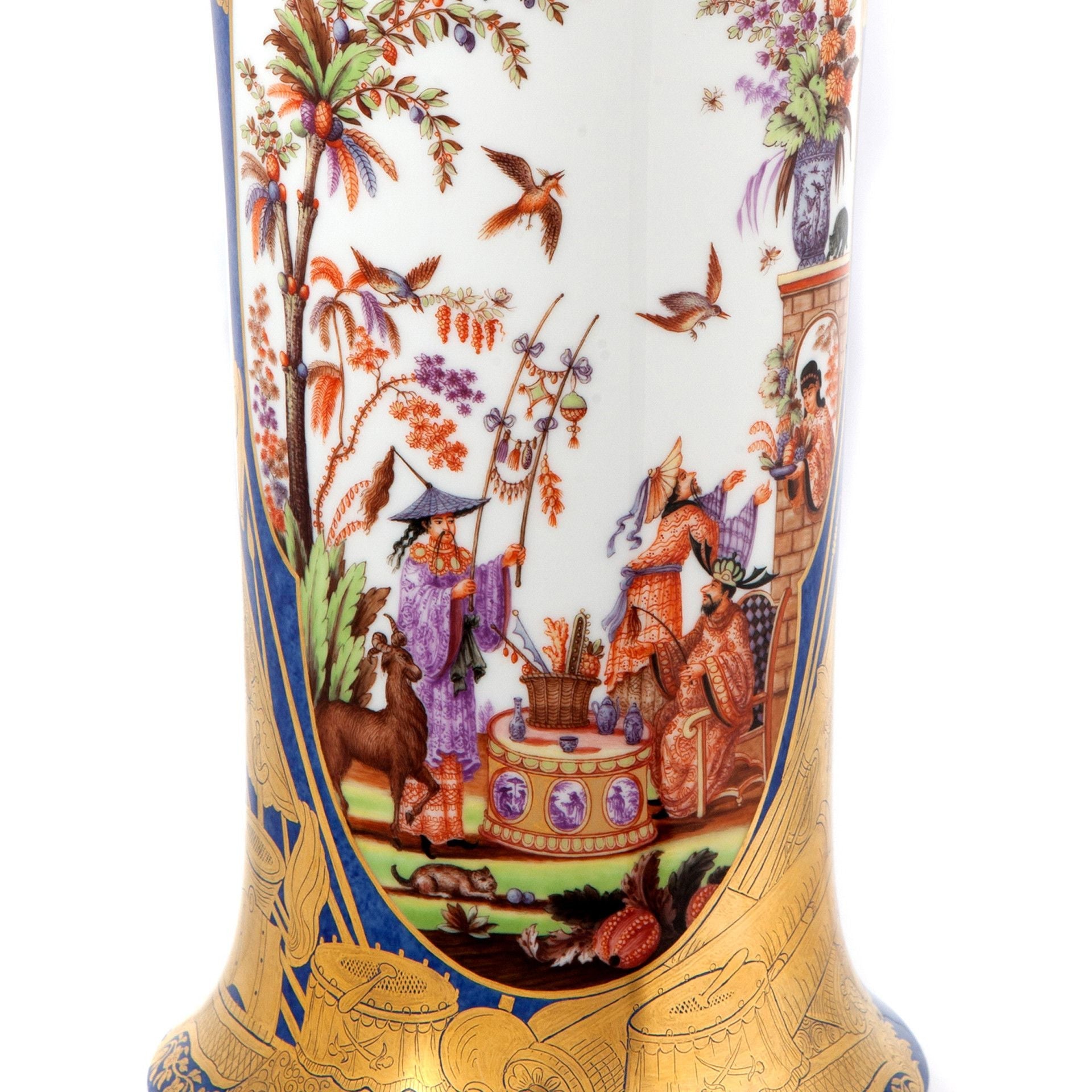 Vase Chinoiserien Höhe 41 cm | Meissen Exklusiv - Kollektion 280080 - 50398 - Meissen Weimar