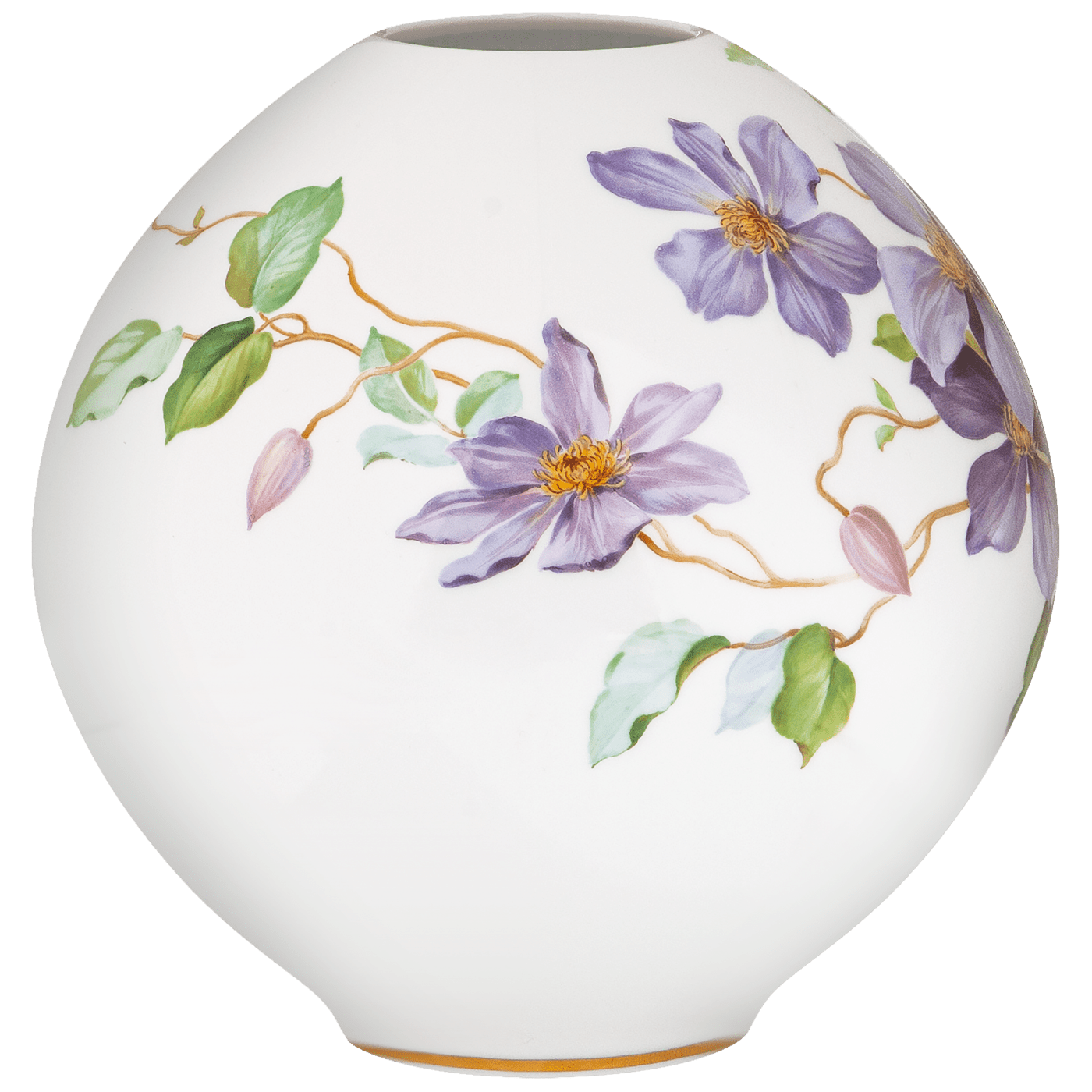 Vase, Clematis, H 20,4 cm | Meissen Vasen Kollektion 256574 - 50510 - Meissen Weimar