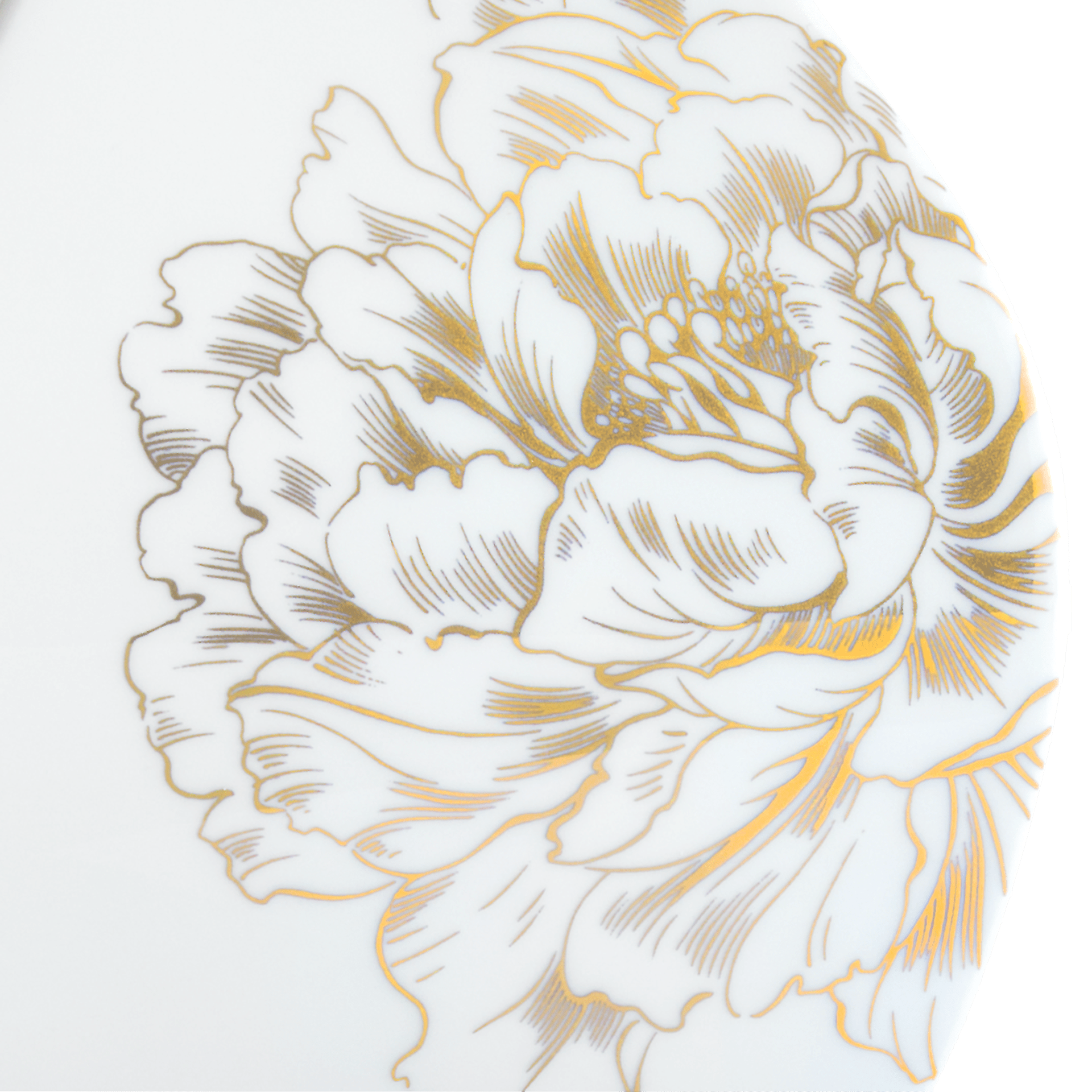 Vase, eckig, groß, "Giant Bloom Gold", H 25,5 cm | Meissen Butterfly Collection 79A830 - 50909 - Meissen Weimar