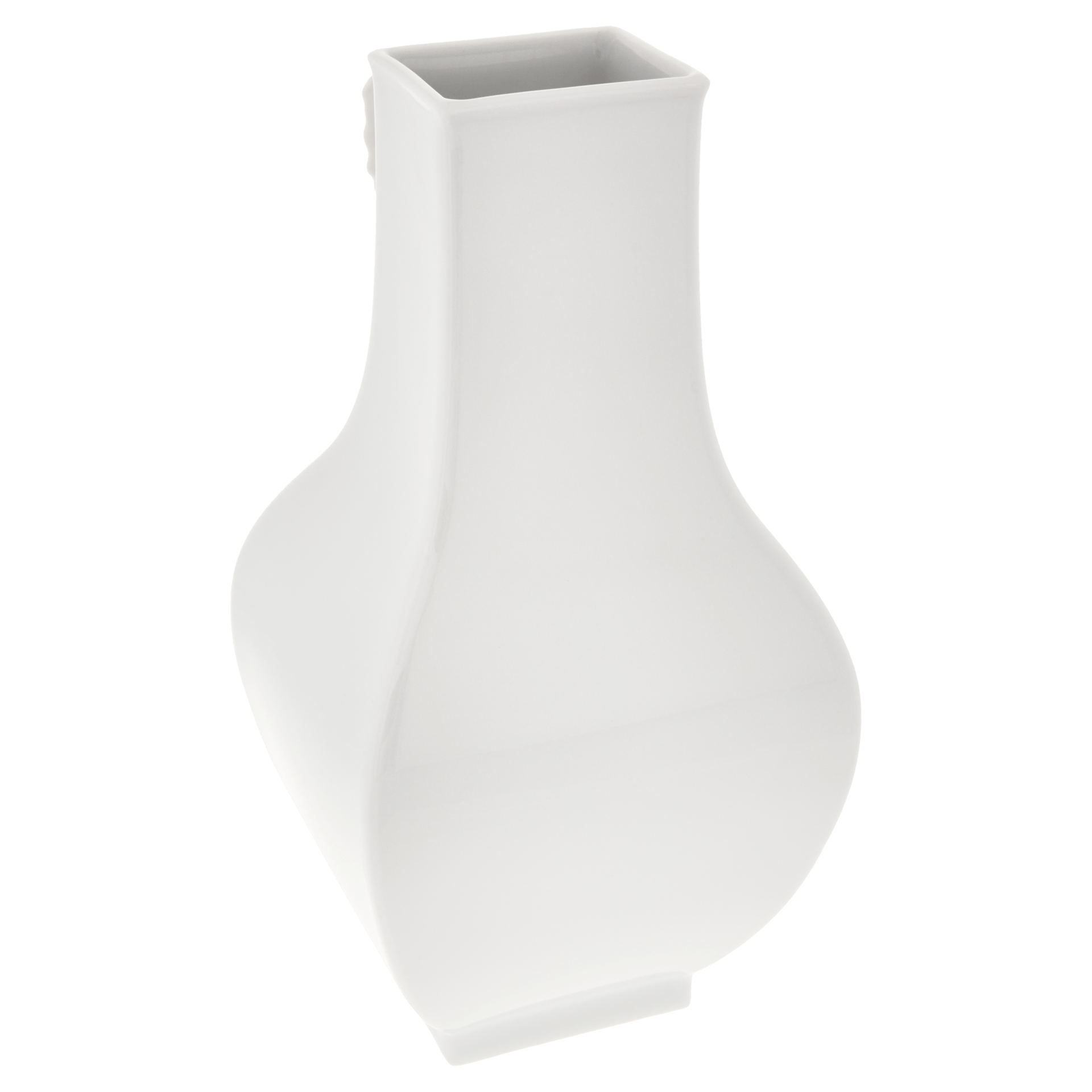 Vase eckig, groß, Weiß, H 25,5 cm, weiß | Meissen Butterfly Collection 000001 - 50909 - Meissen Weimar